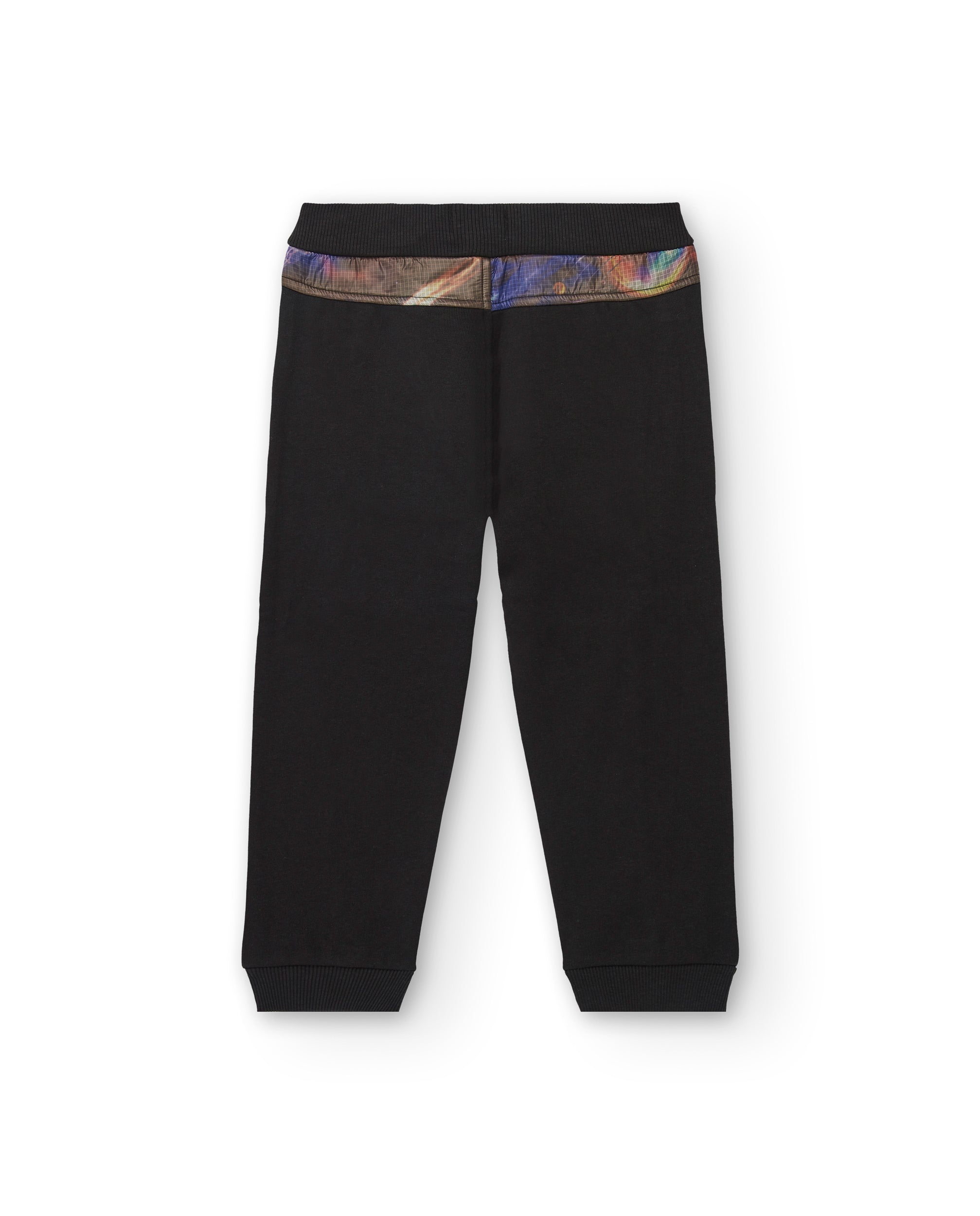 Pantalón jogger en negro para niño colección Intergalactic Fun