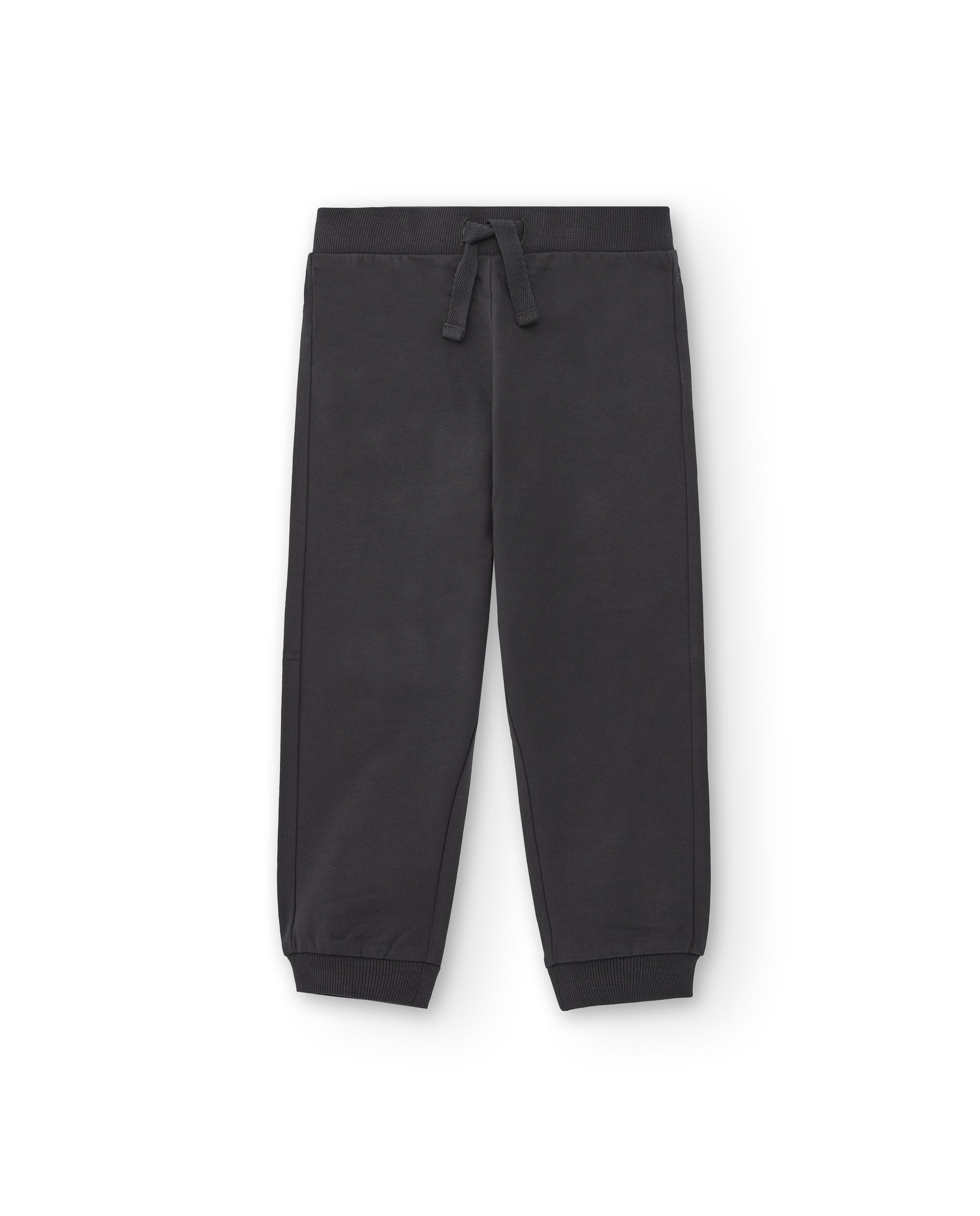 Pantalón jogger niño en color negro con cintura ajustable