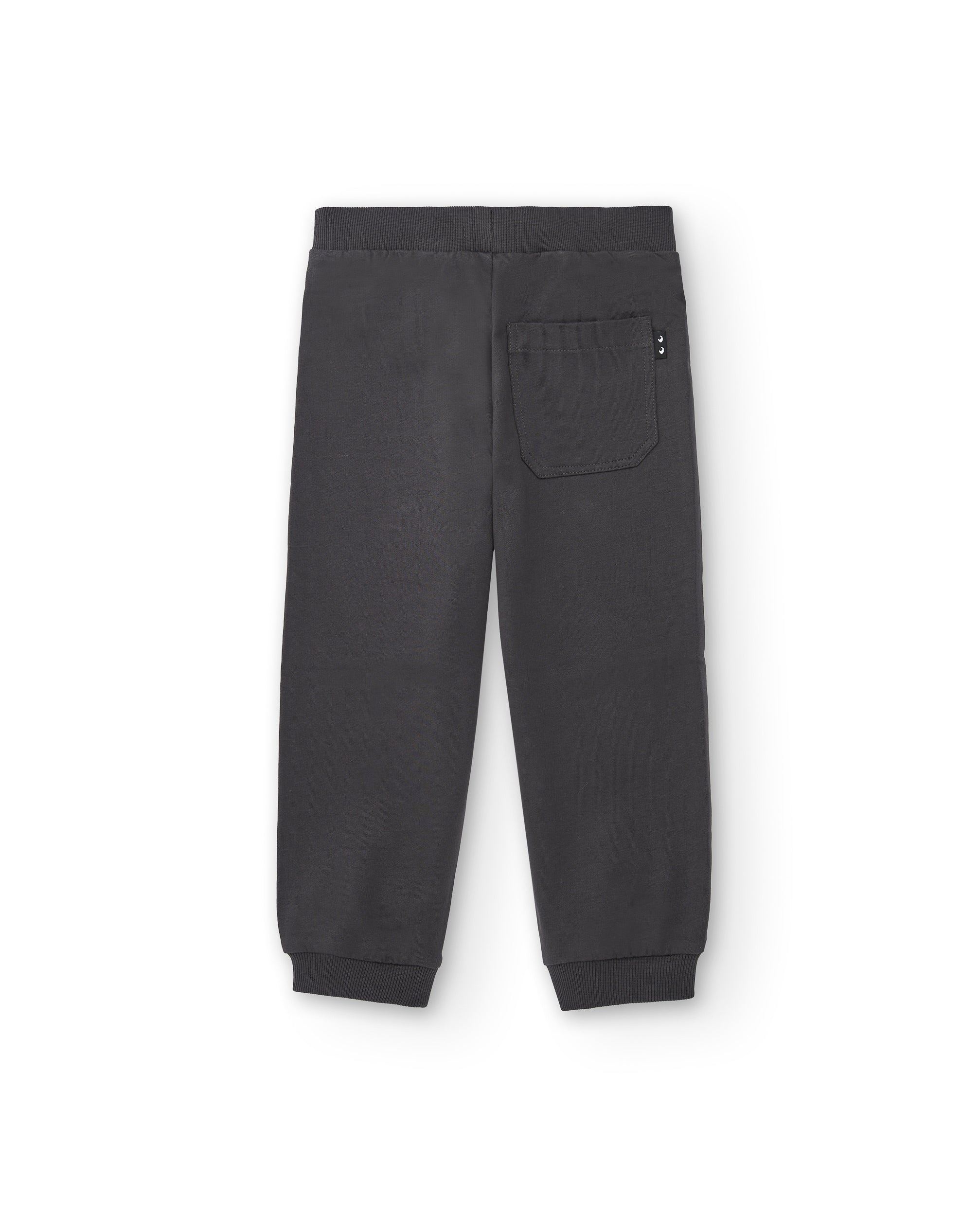 Pantalón jogger niño en color negro con cintura ajustable