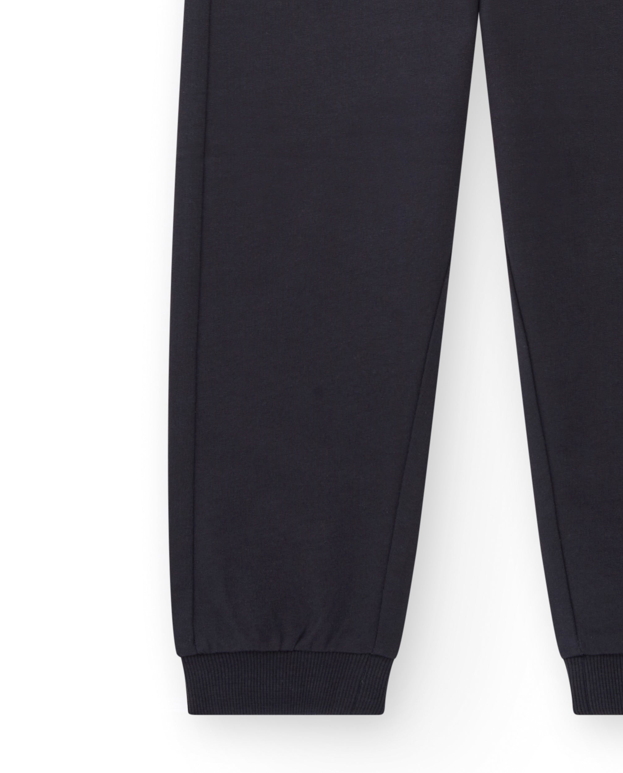 Pantalón jogger niño en azul marino con cordón ajustable