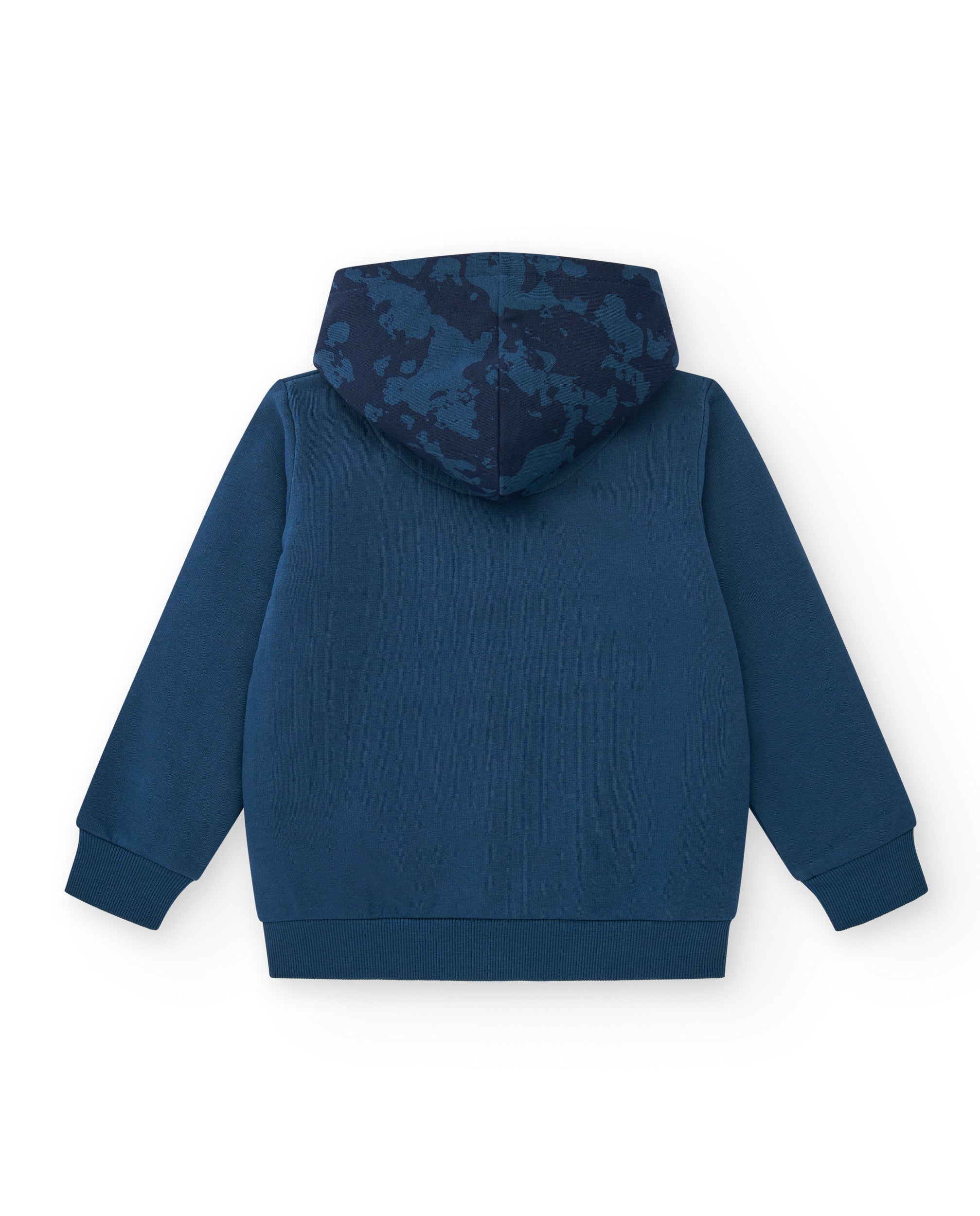 Sudadera con capucha y estampado camuflaje para niño colección