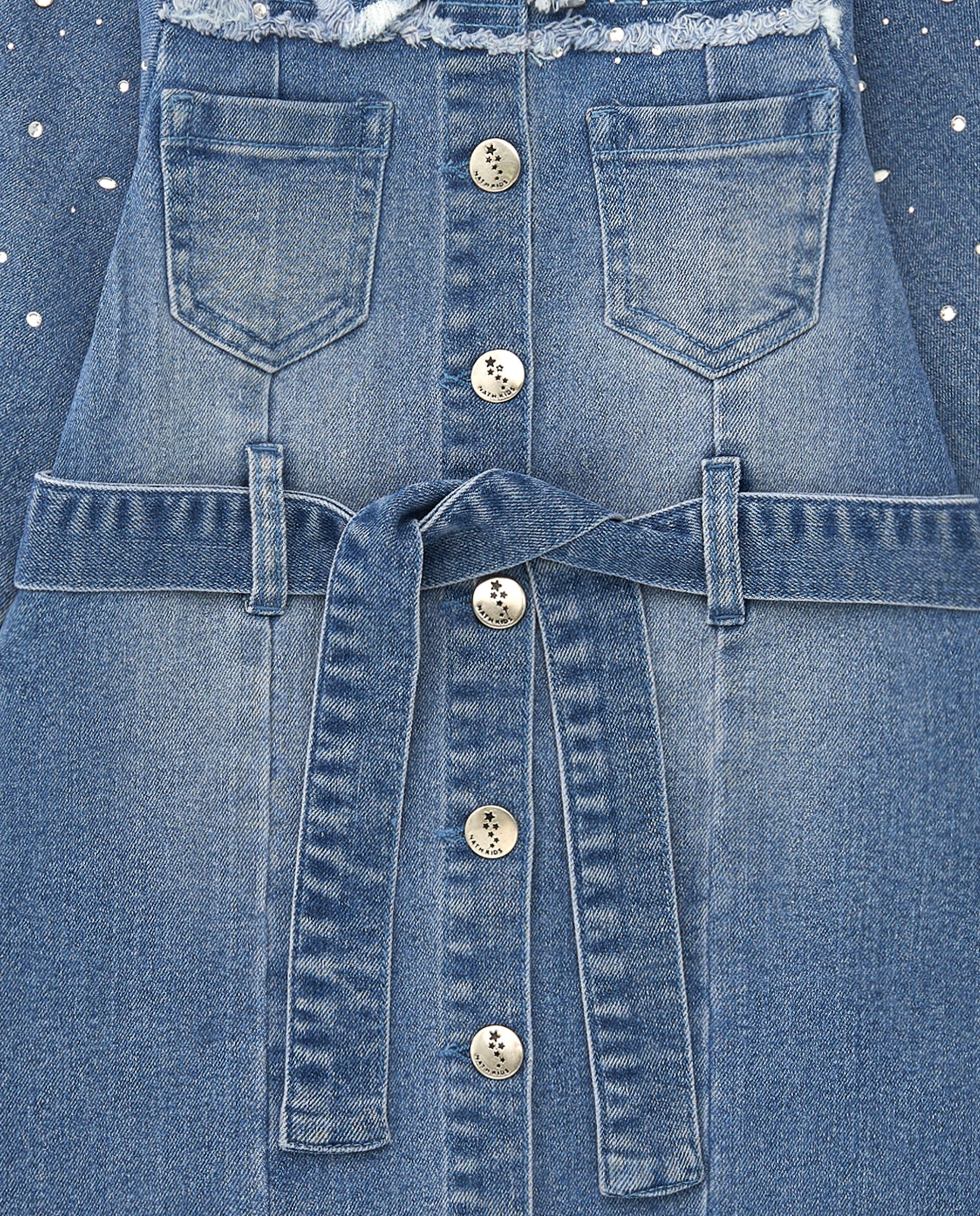 Vestido camisero denim para niña colección The Land of Ice