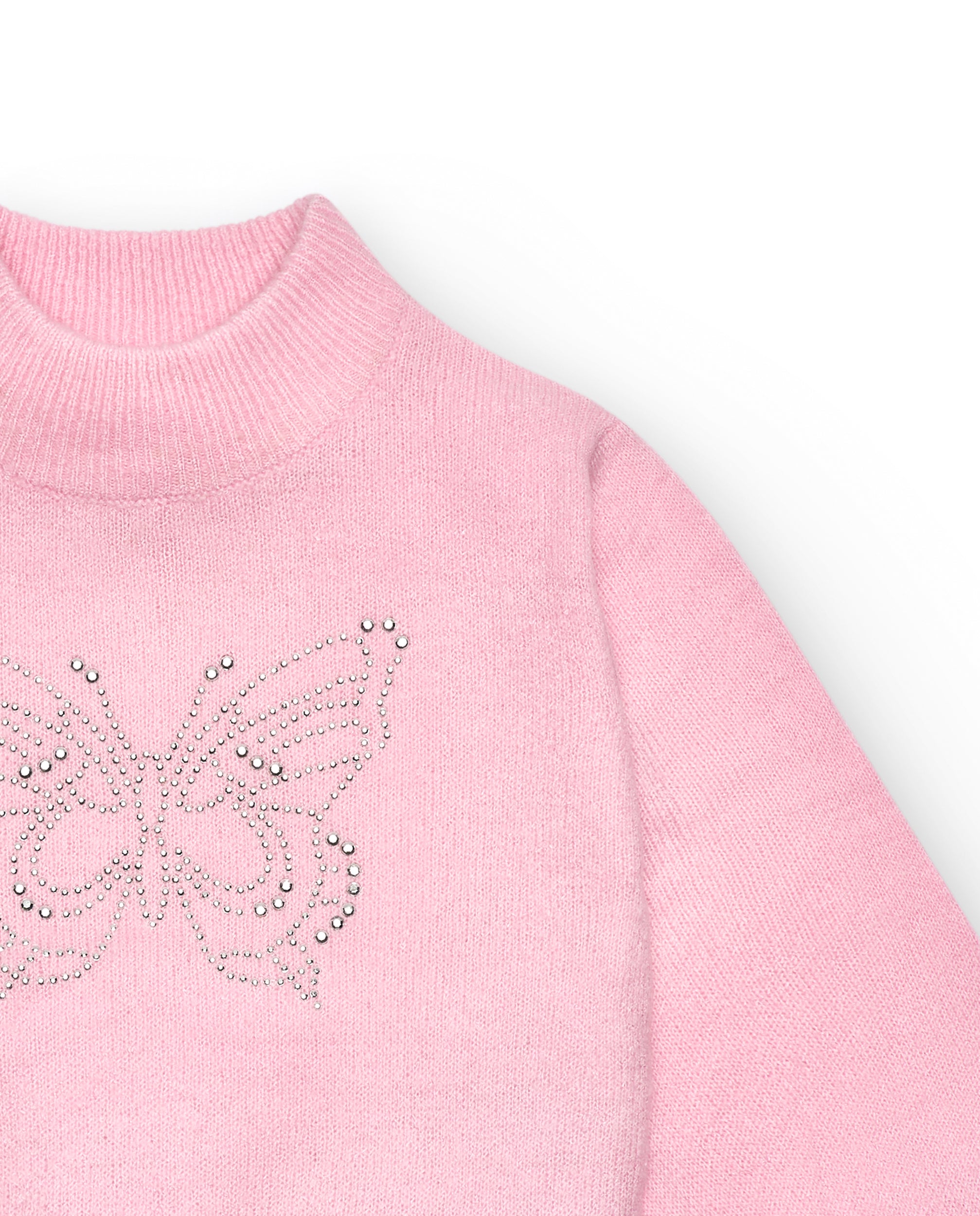 Jersey rosa con diseño de mariposa para niña colección Galactic