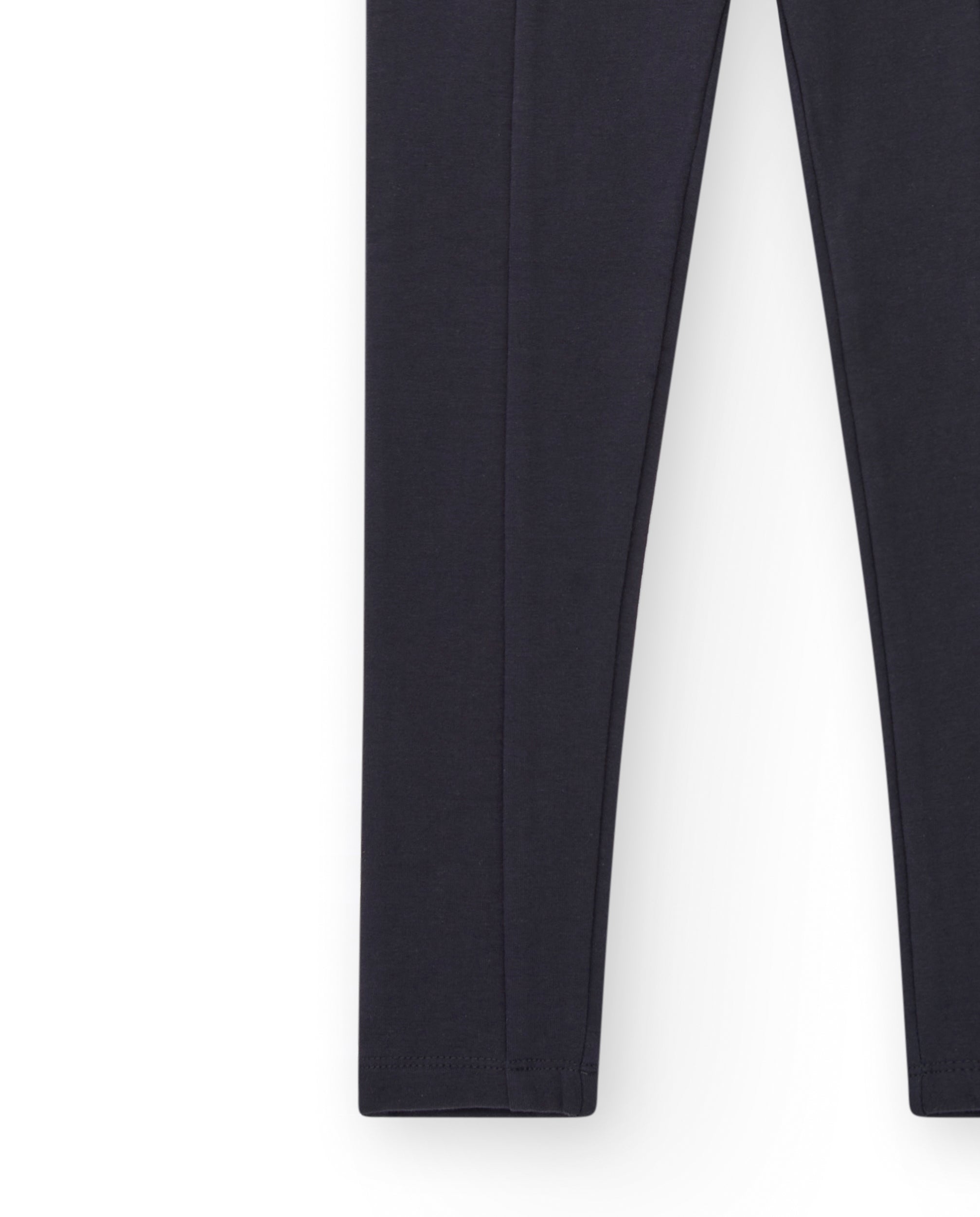 Leggings negros con detalles metálicos para niña colección