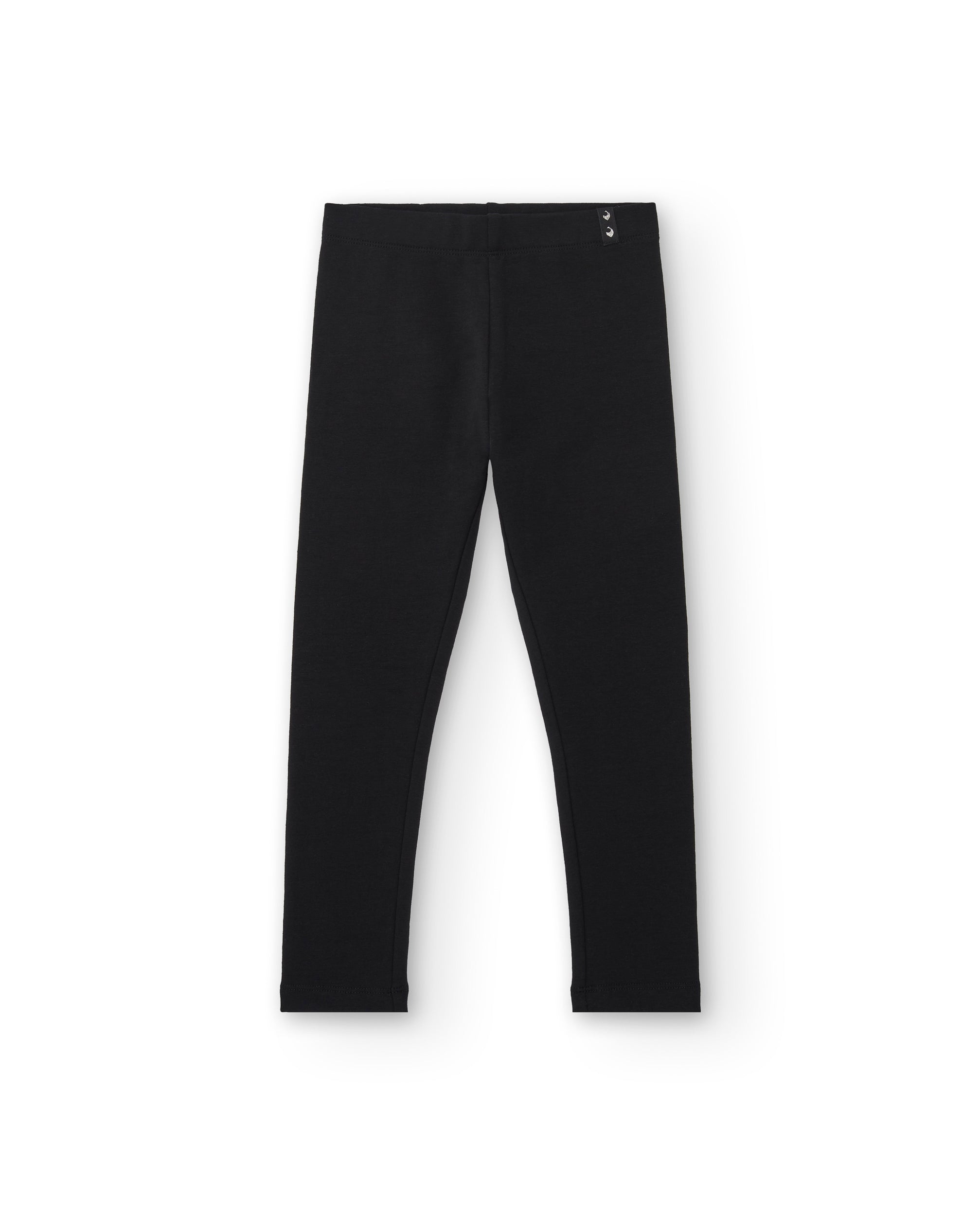 Leggings niña en negro con detalles de botones colección Basics