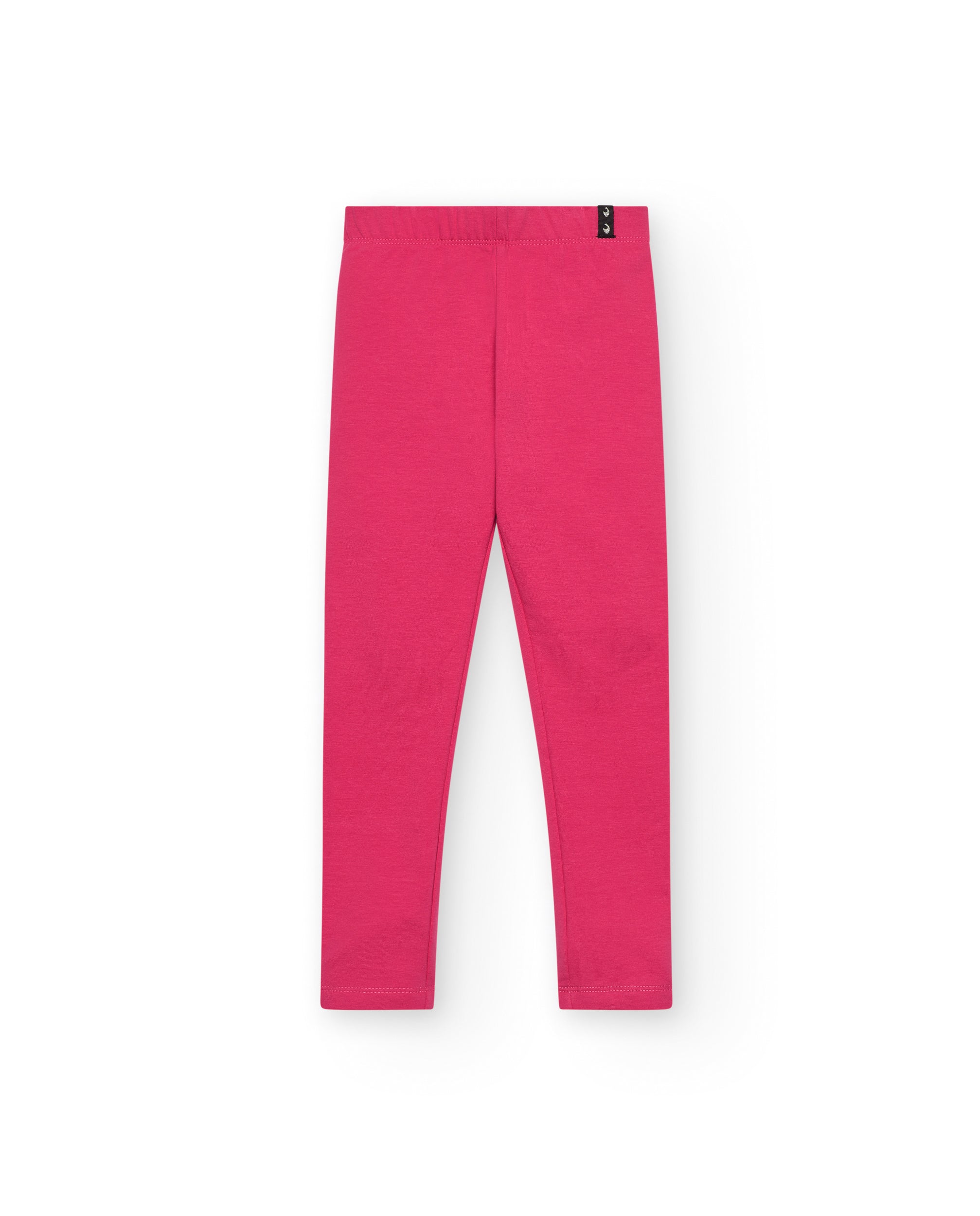 Leggings niña en color fucsia con detalles de botones colección