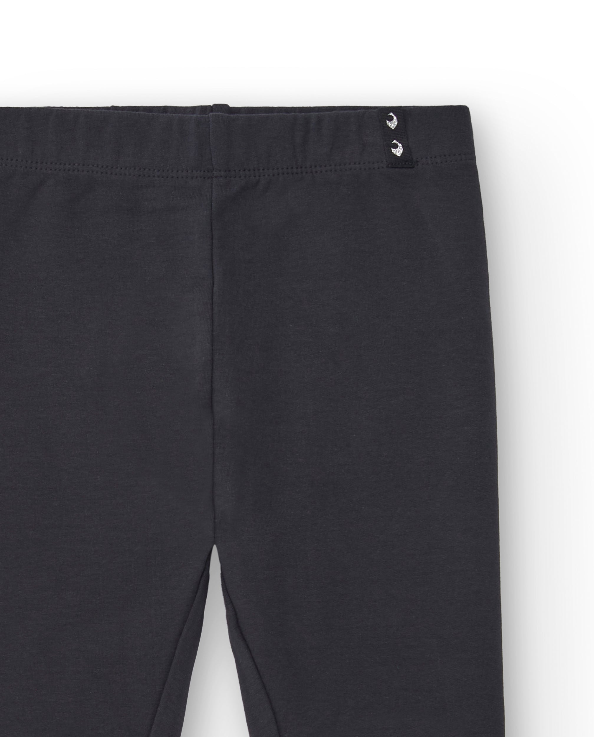 Leggings niña en gris oscuro con detalles de botones colección