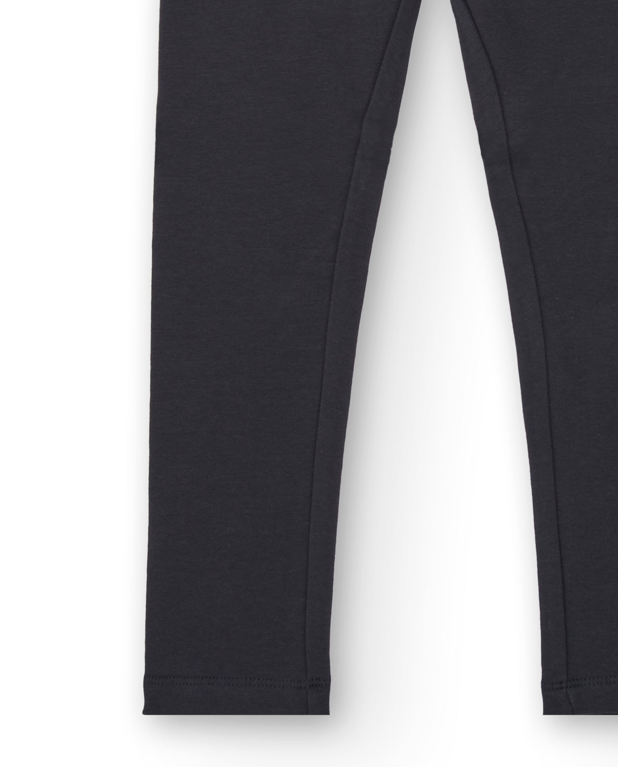 Leggings niña en gris oscuro con detalles de botones colección