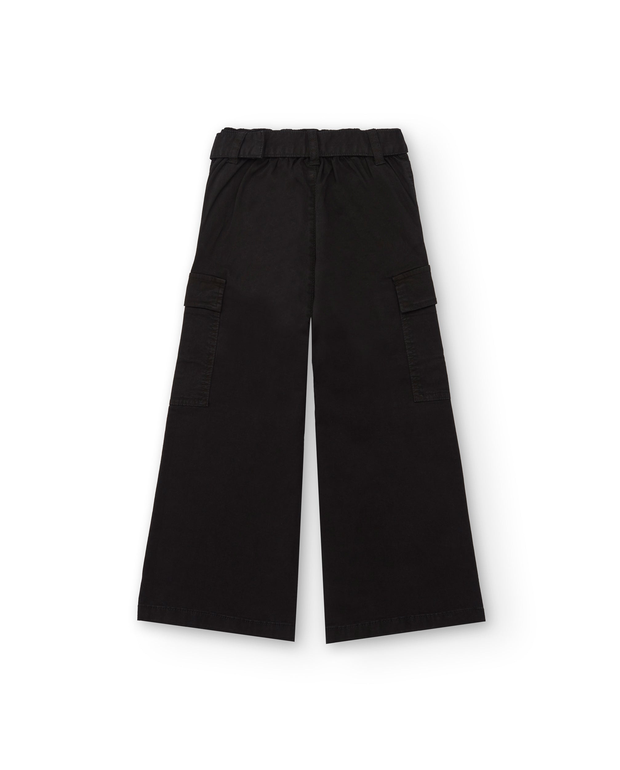 Pantalón cargo en negro con cinturón colección Rebel Dreamers