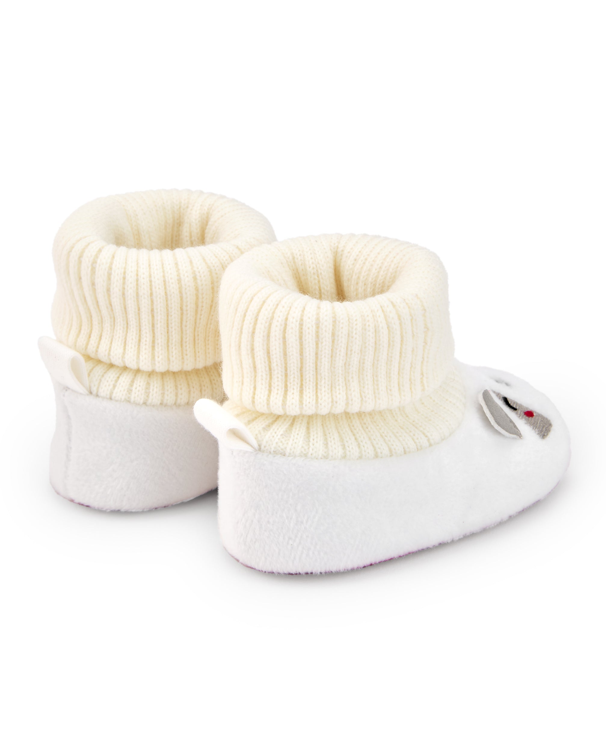 Botitas niño en blanco con detalles de personaje colección