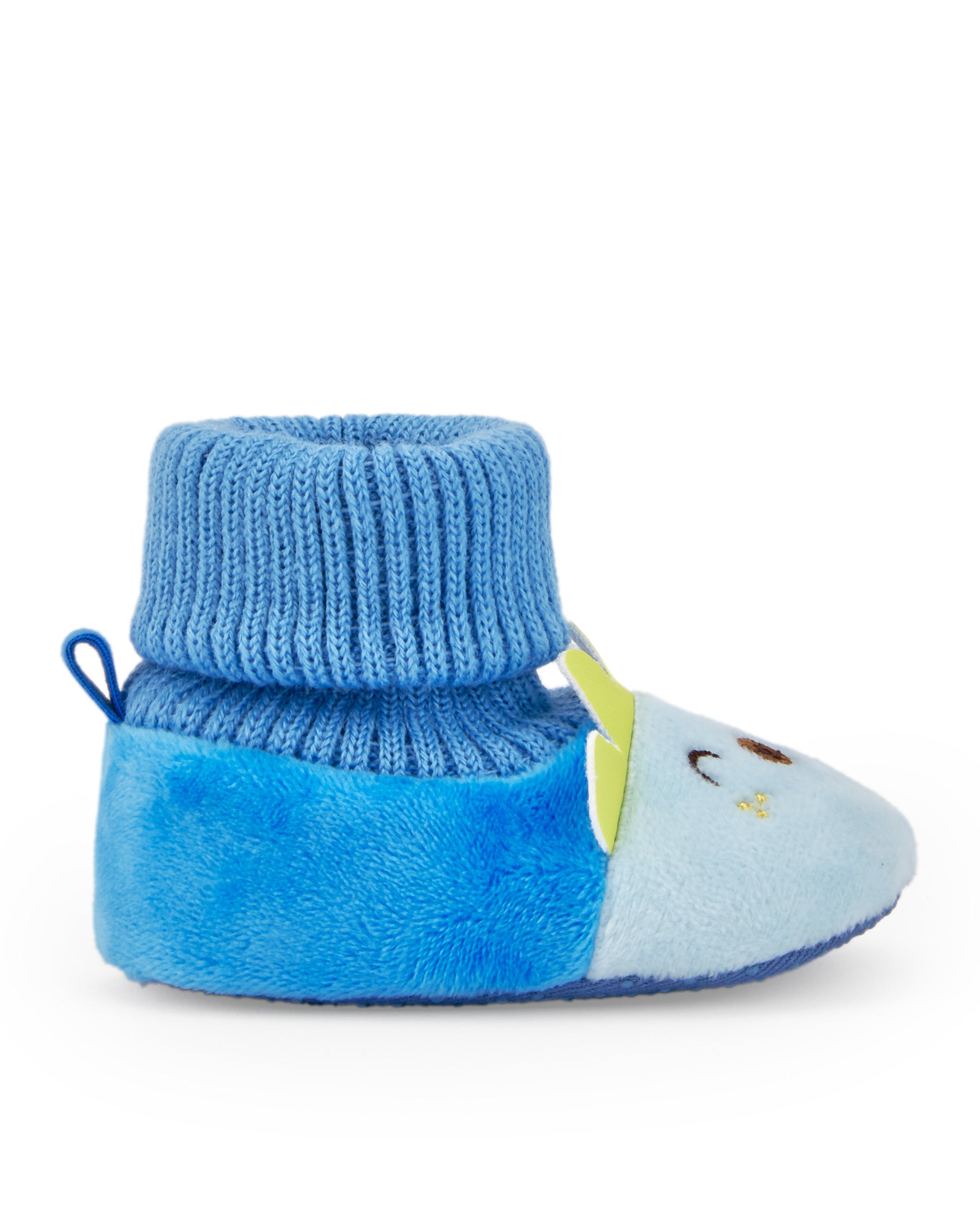 Botitas niño en azul con detalles de personaje colección
