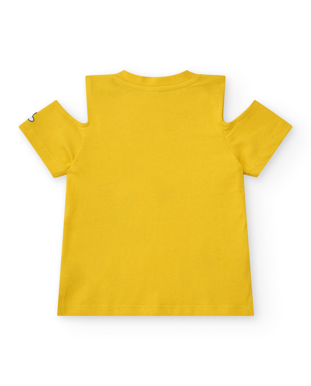 Conjunto para niña con camiseta floral y leggings ciclistas