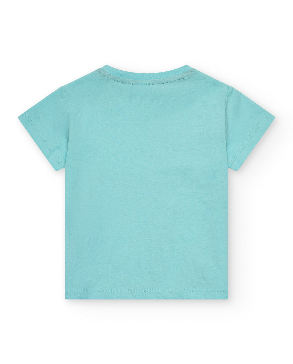 Conjunto para niño con camiseta azul y short negro