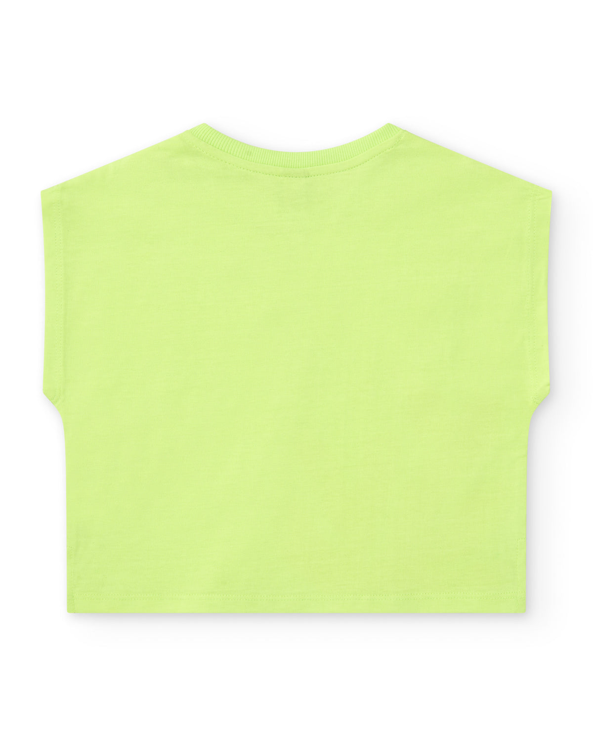 Camiseta para niño en verde con tiburón