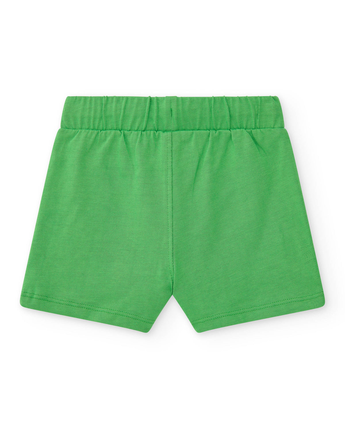 Bermuda para niño en verde con frase "Have Fun"