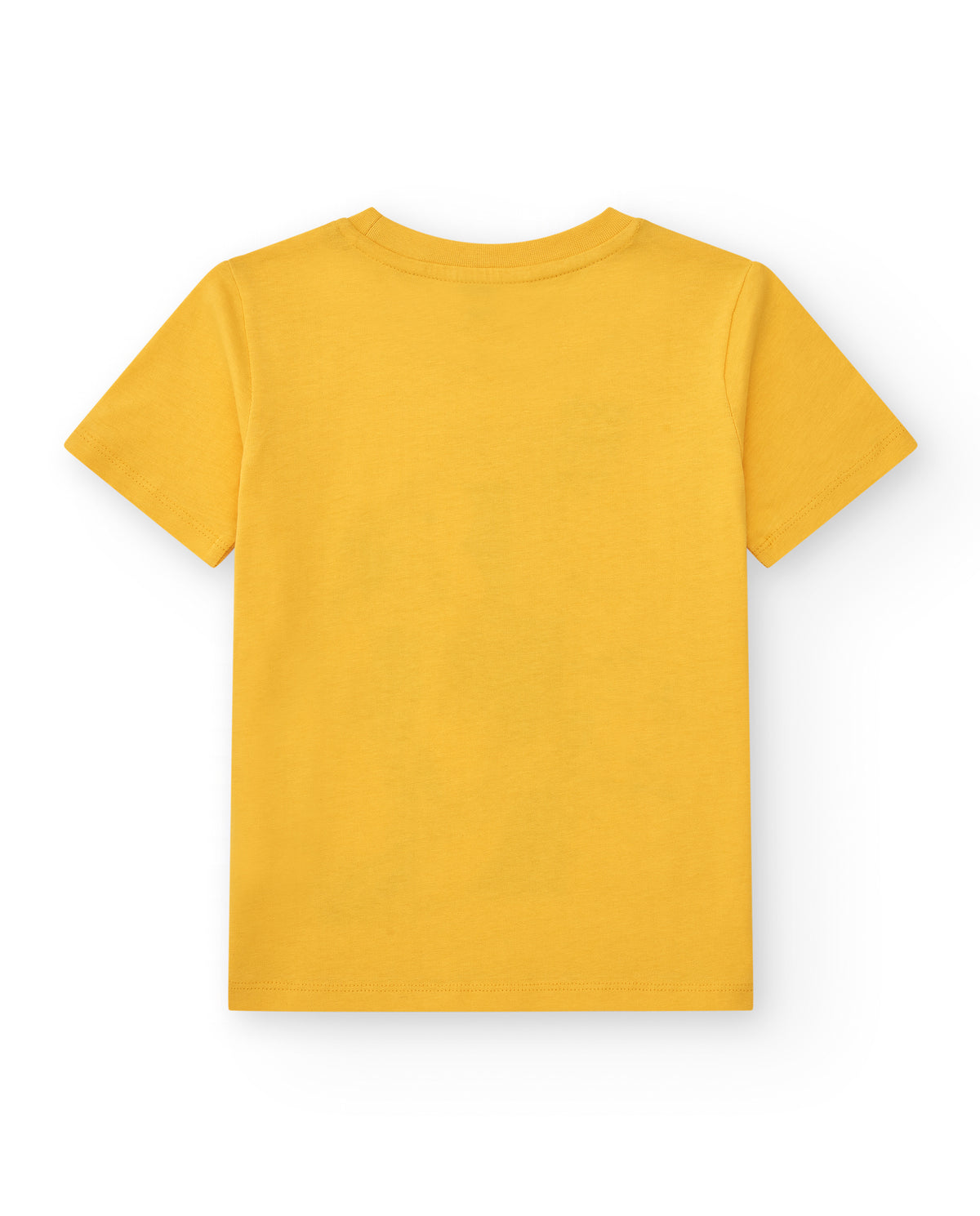 Camiseta para niño en amarillo con estampado frontal