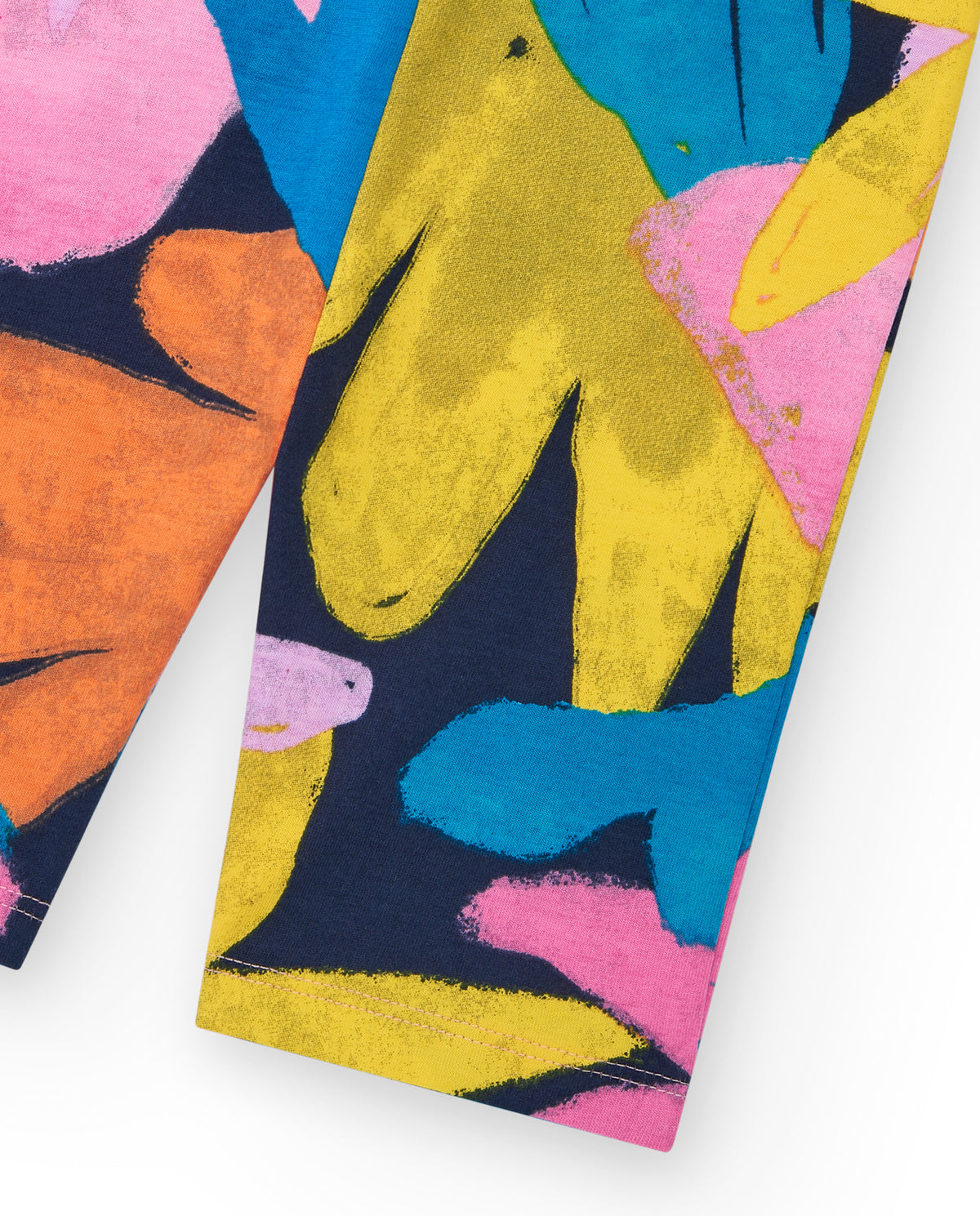 Legging para niña estampado floral y cintura elástica