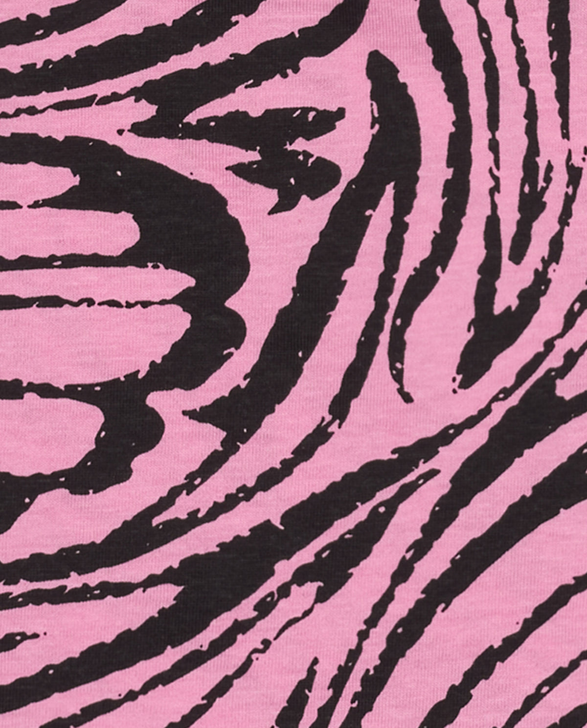 Camiseta para niña en rosa sin mangas y animal print