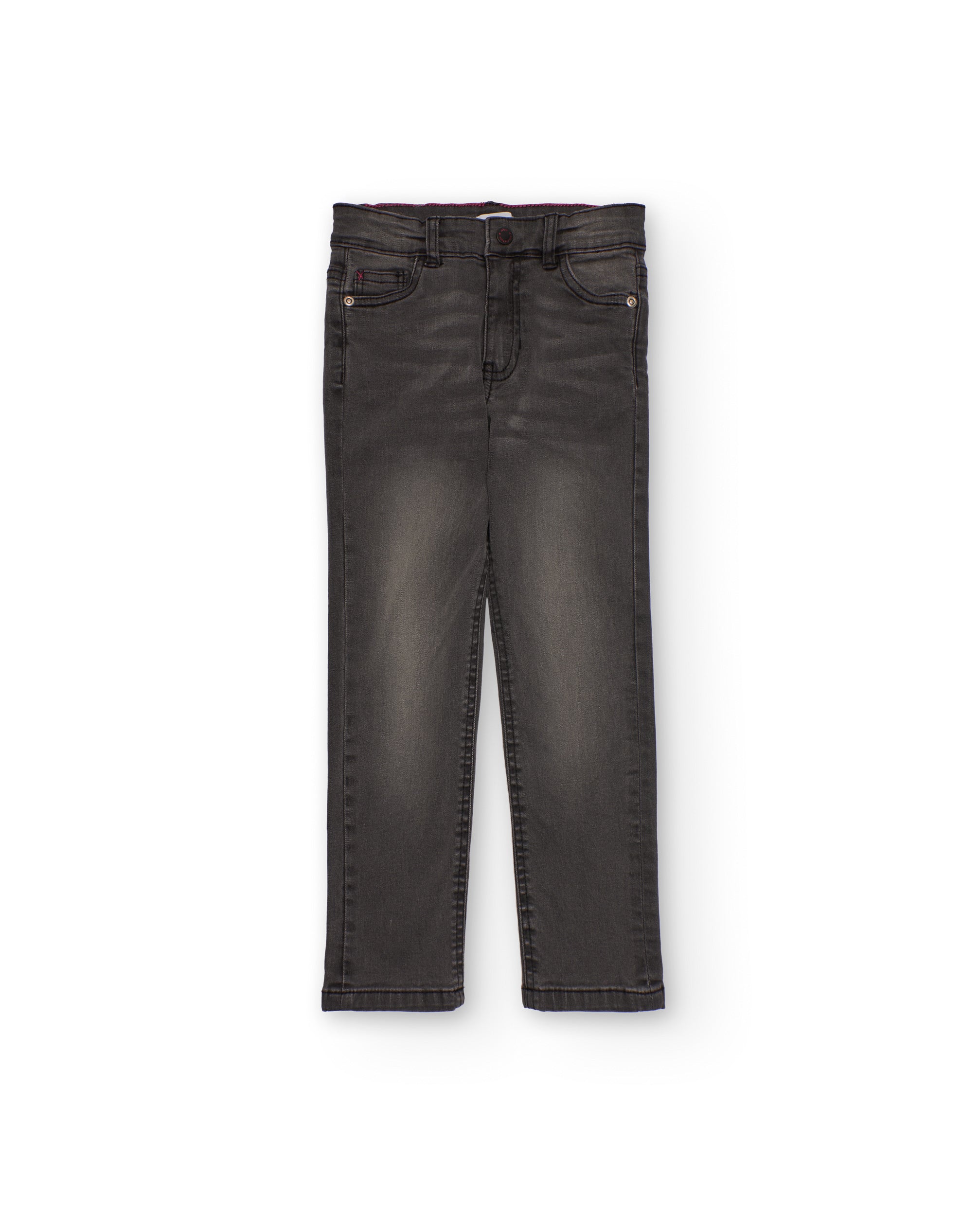 Pantalón de mezclilla para niño en color negro deslavado