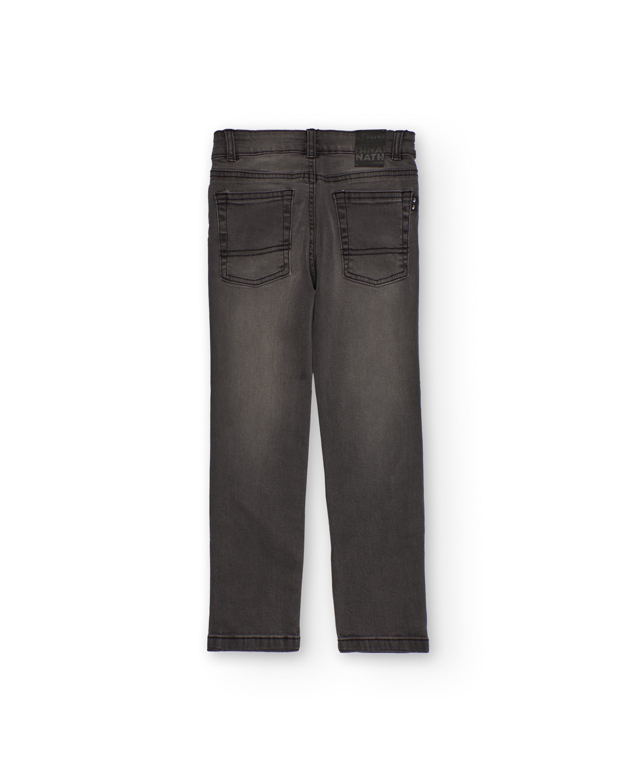 Pantalón de mezclilla para niño en color negro deslavado