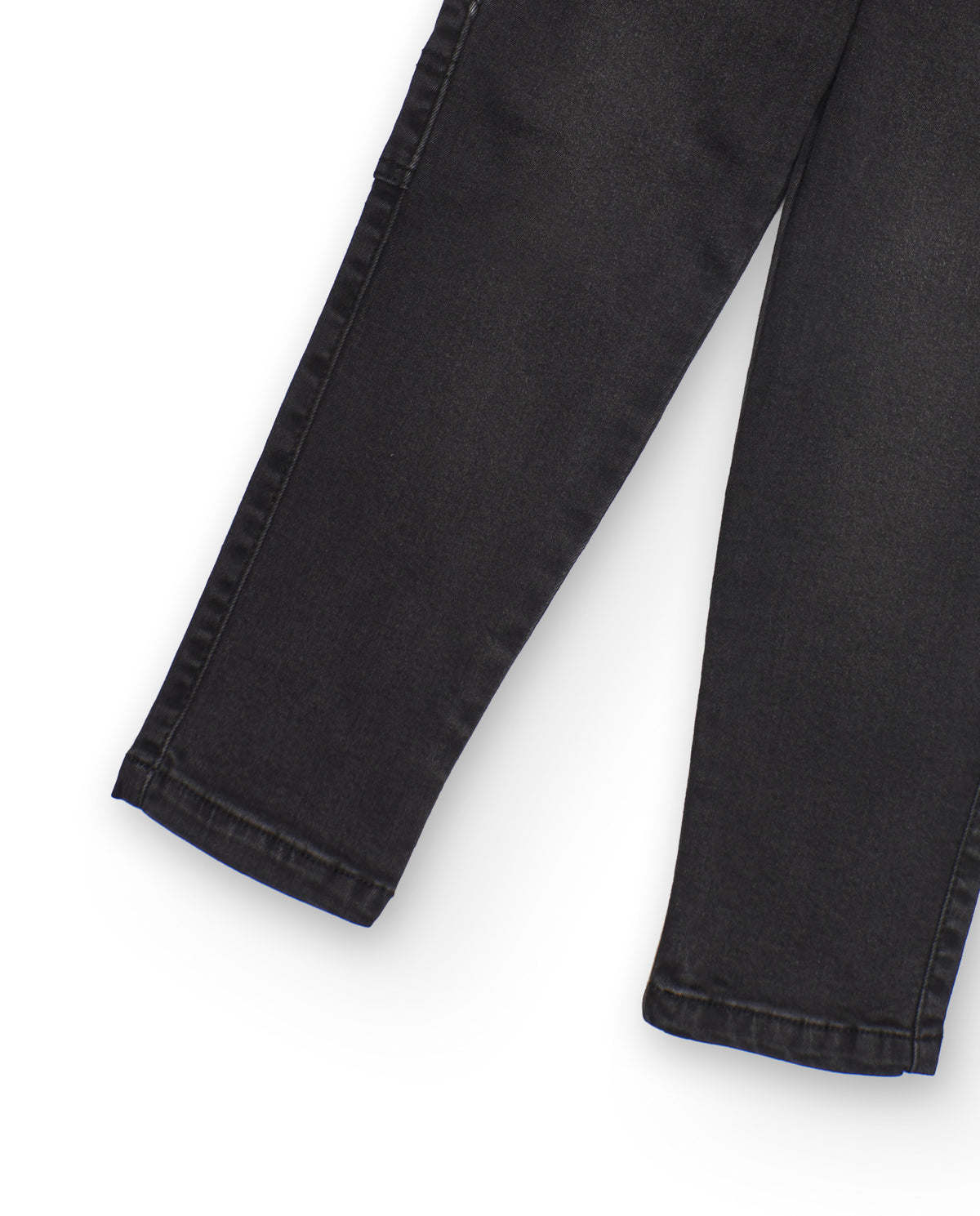Pantalón cargo negro para niño con cintura elástica