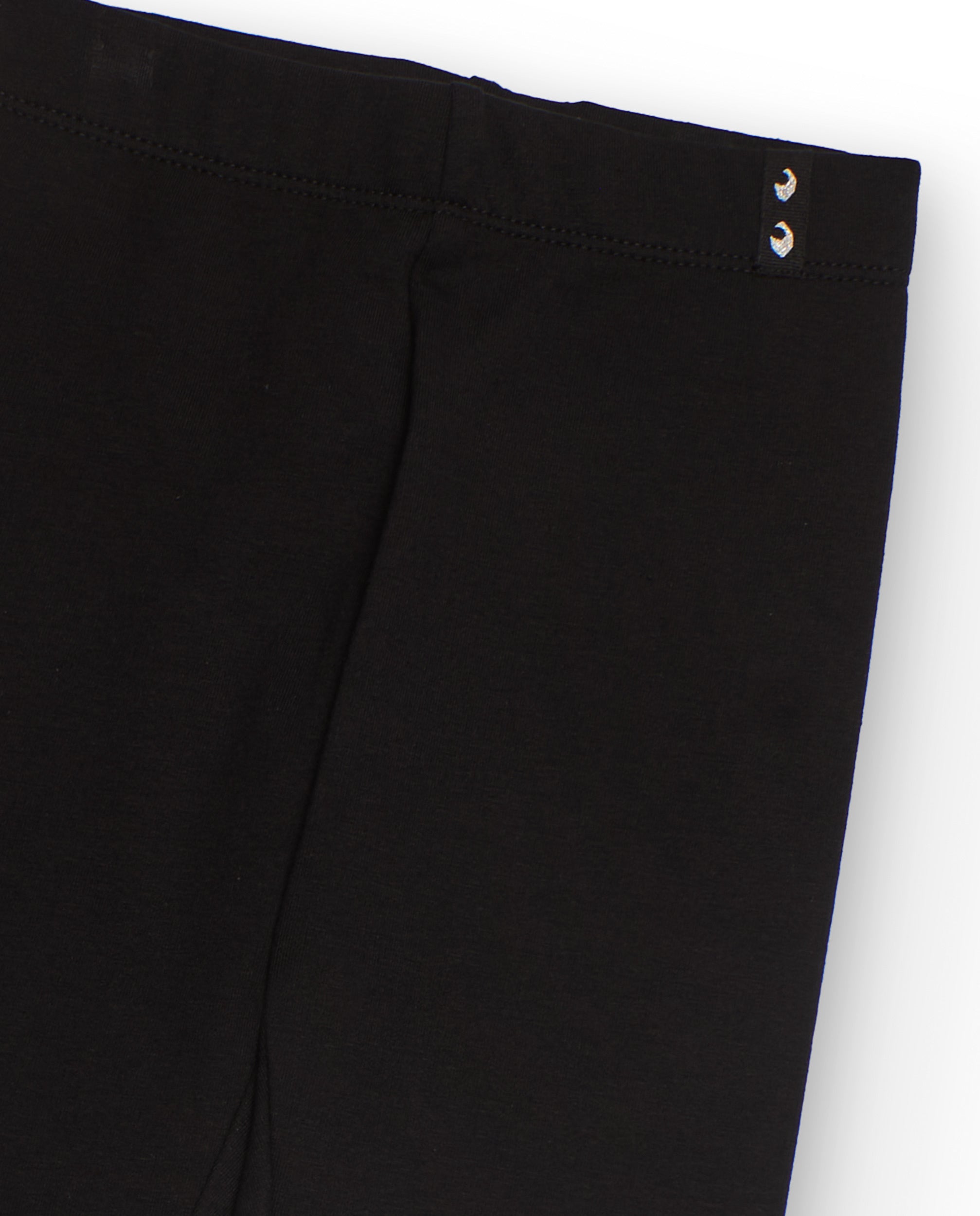 Legging para niña en negro con detalle de tachuelas