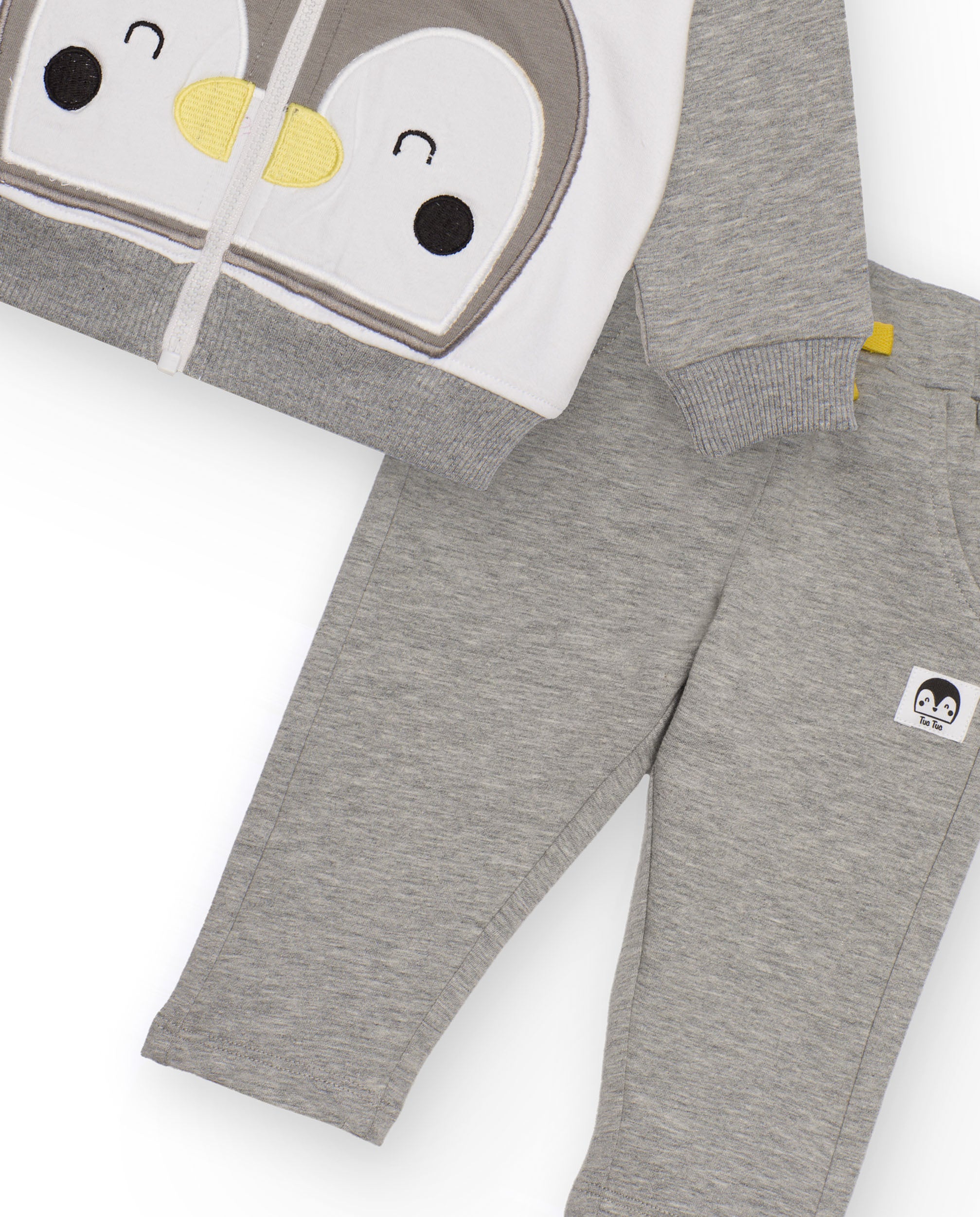 "Set de tres piezas para recién nacido de sudadera, camiseta de
