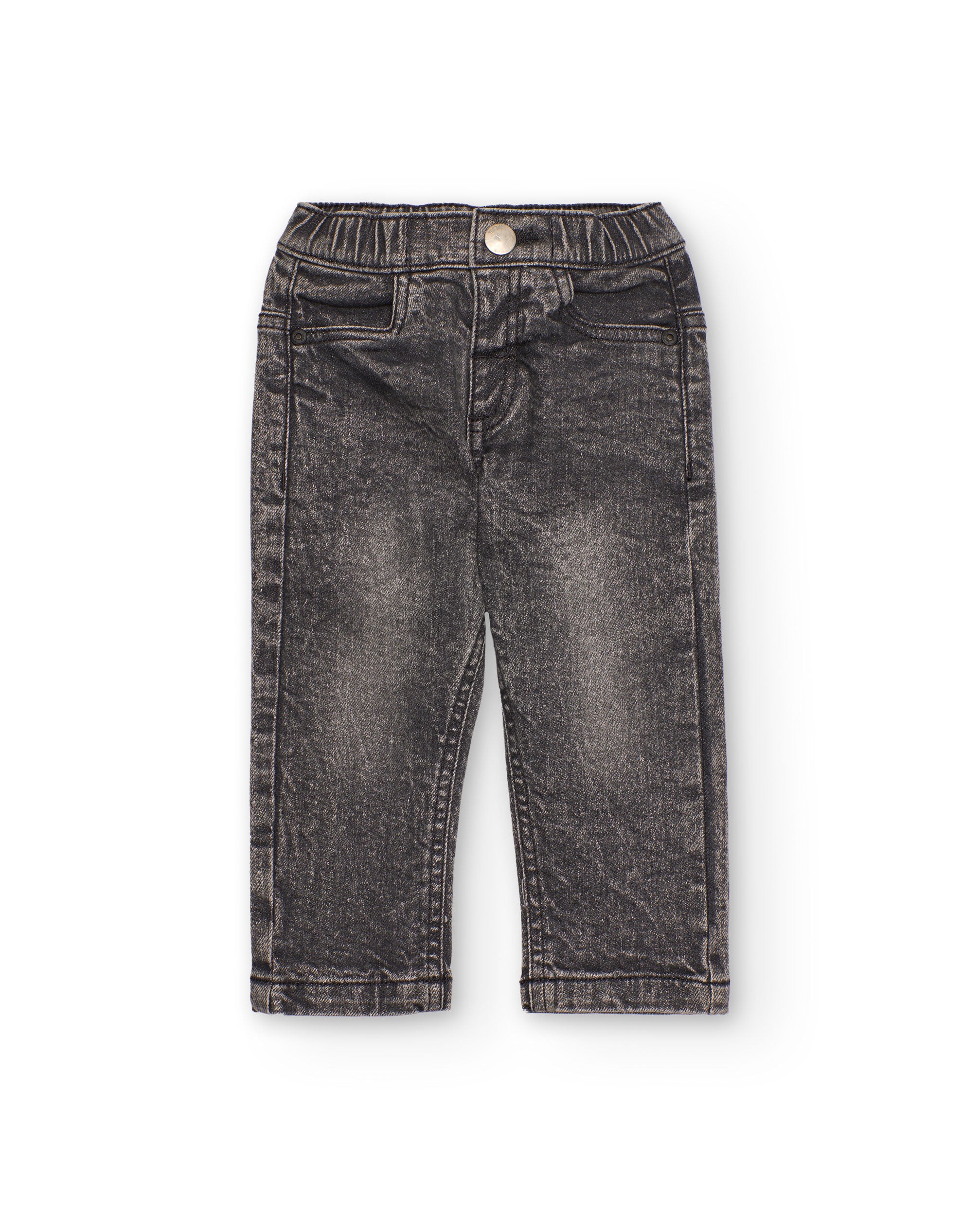 Pantalón vaquero para niño con efecto lavado