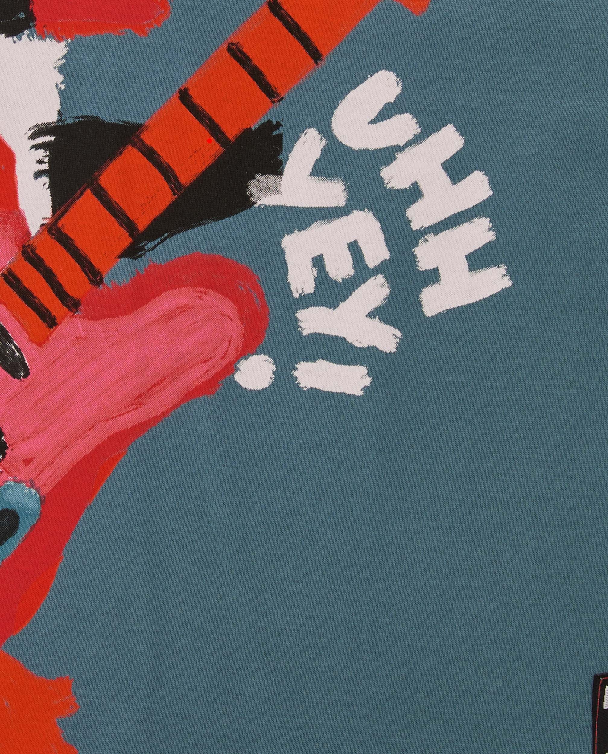 Camiseta de manga larga para niño con estampado de pájaro