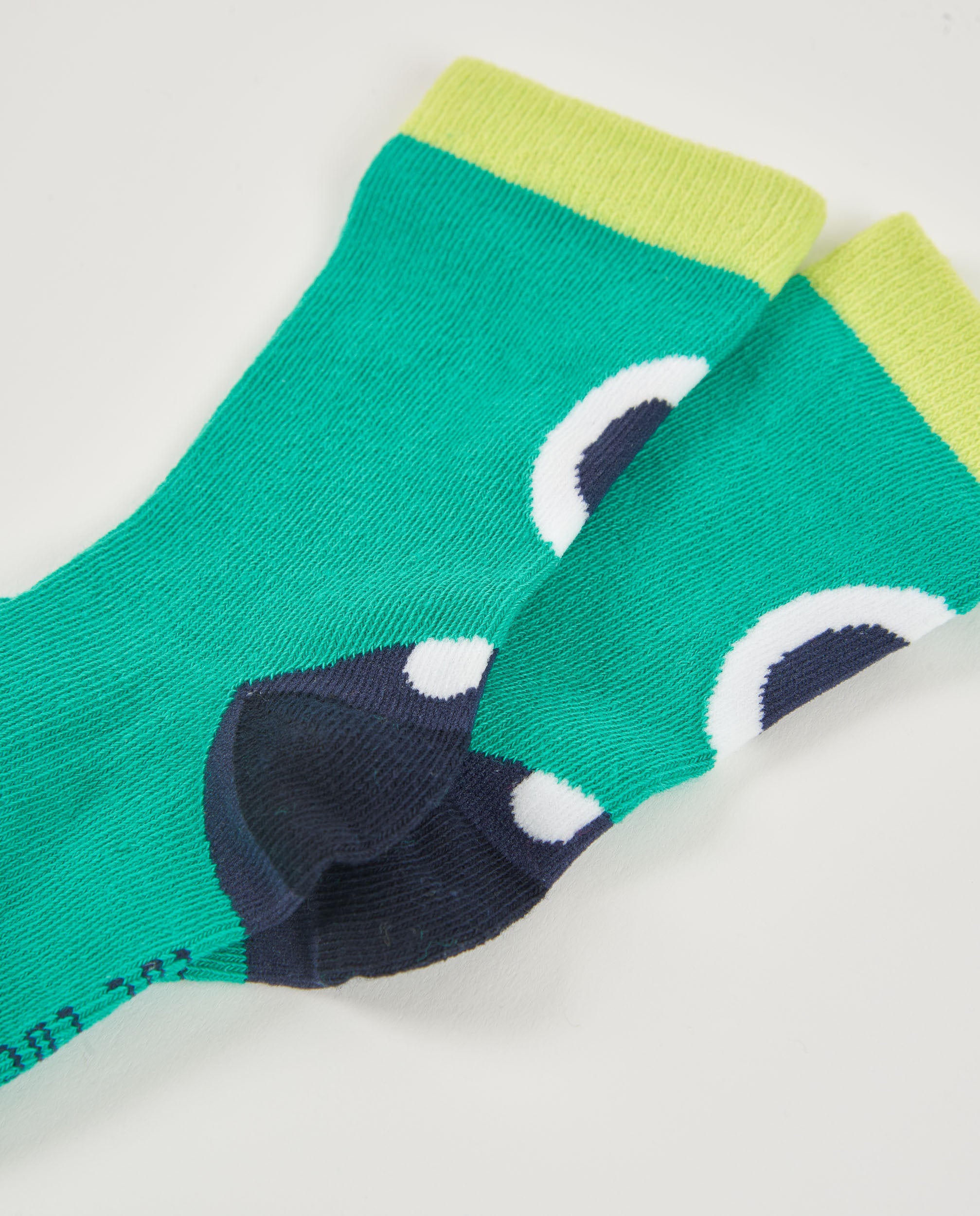 Pack de calcetines para niño en tonos verde y azul con diseños
