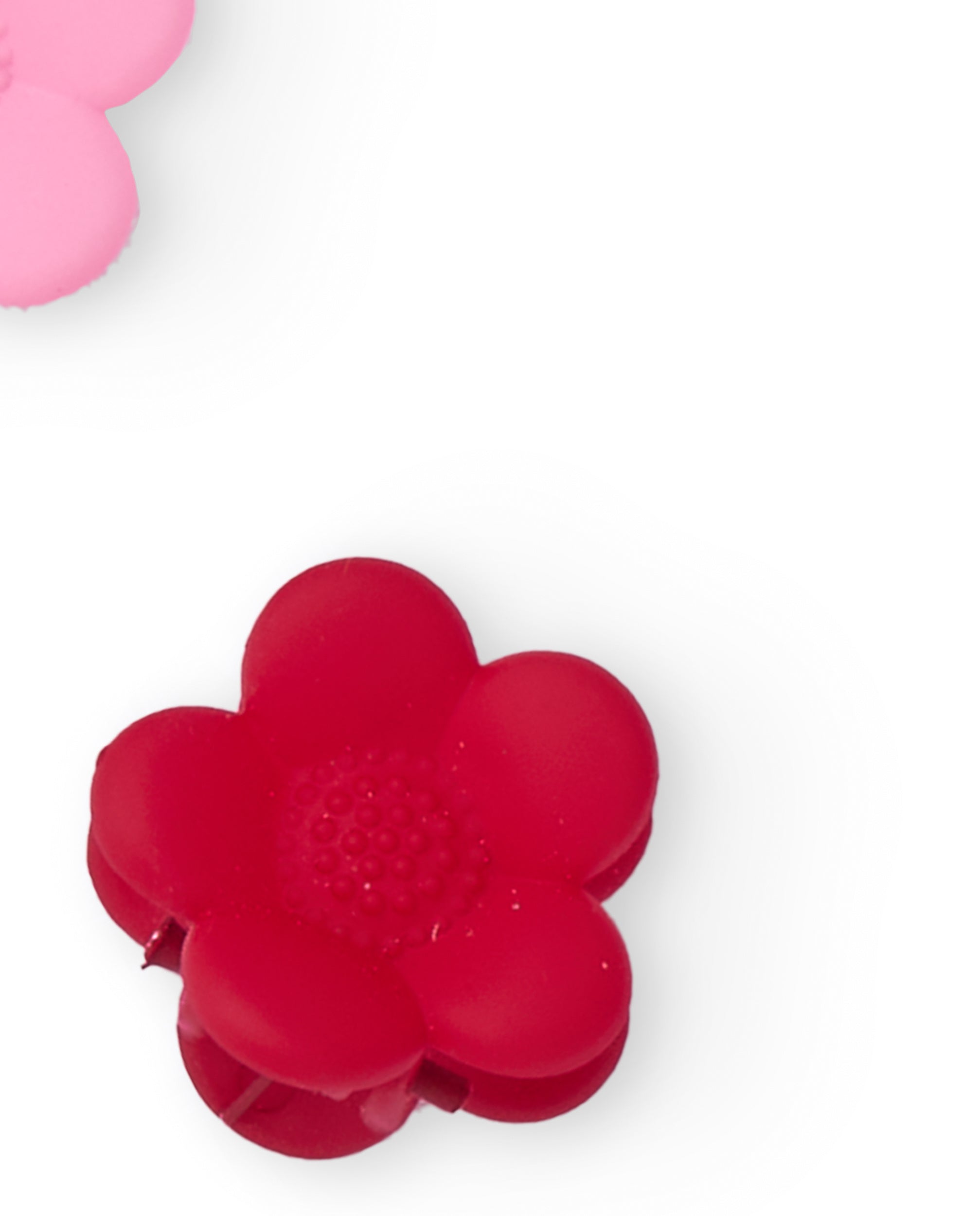 Pinzas para niña con forma de flor en colores surtidos