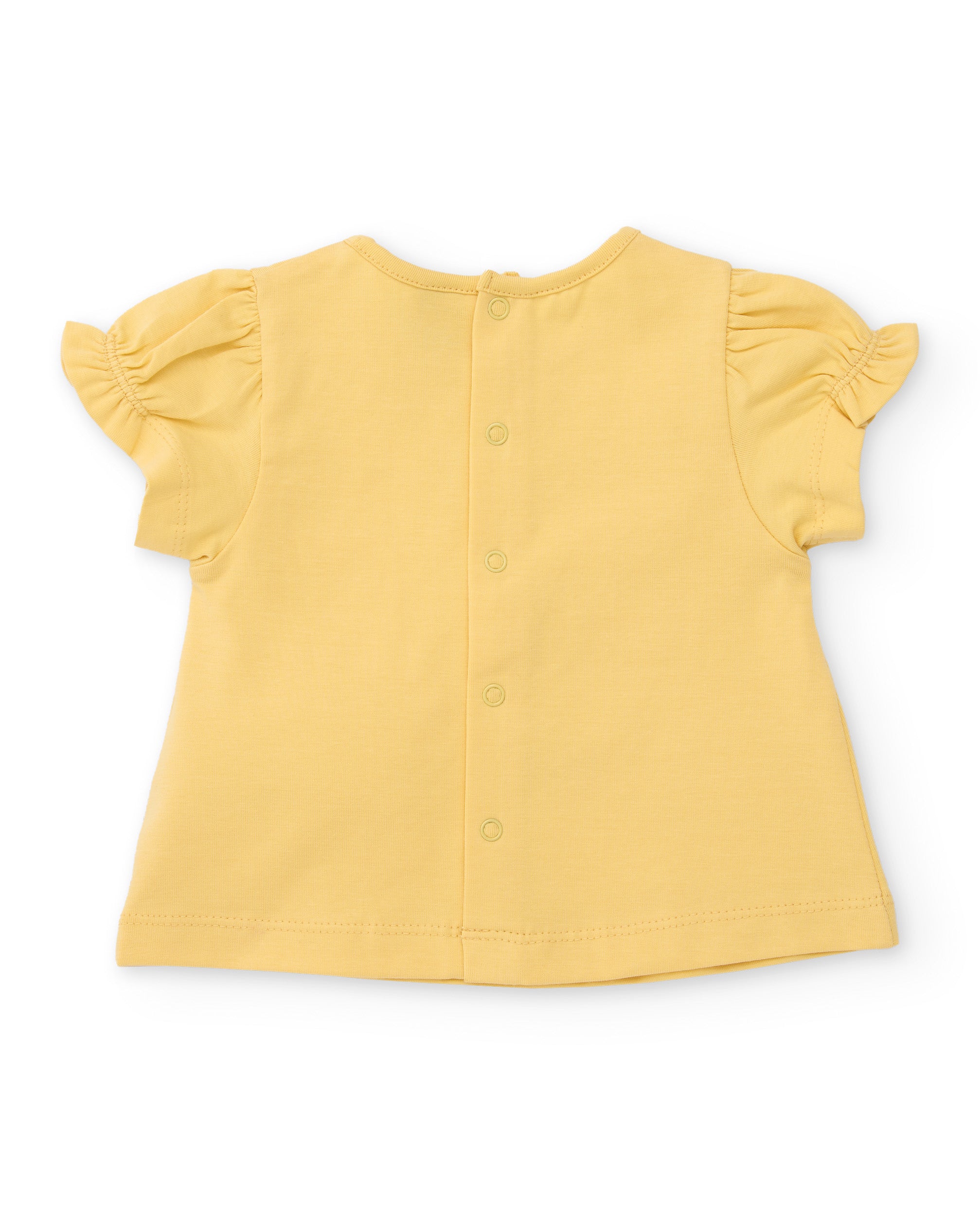 Conjunto de recién nacido de punto y bordado floral