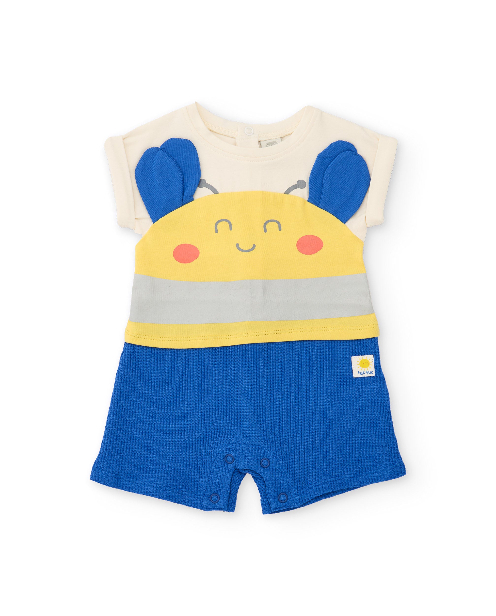 Pelele de recién nacido de punto y diseño abejita