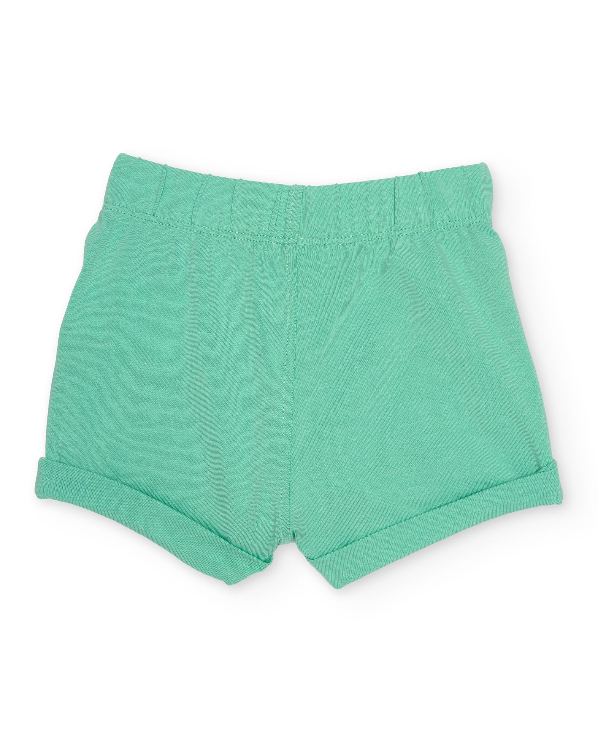 Conjunto de recién nacido de punto y detalles aplicados