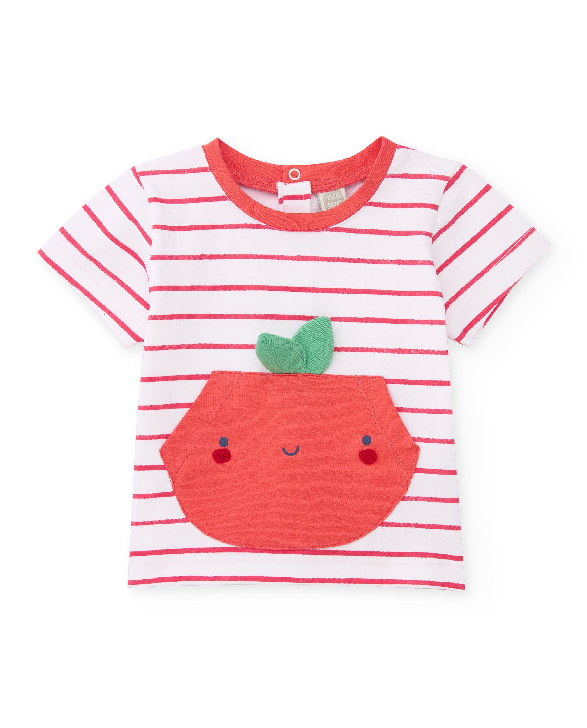 Conjunto de recién nacido de punto y diseño de rayas