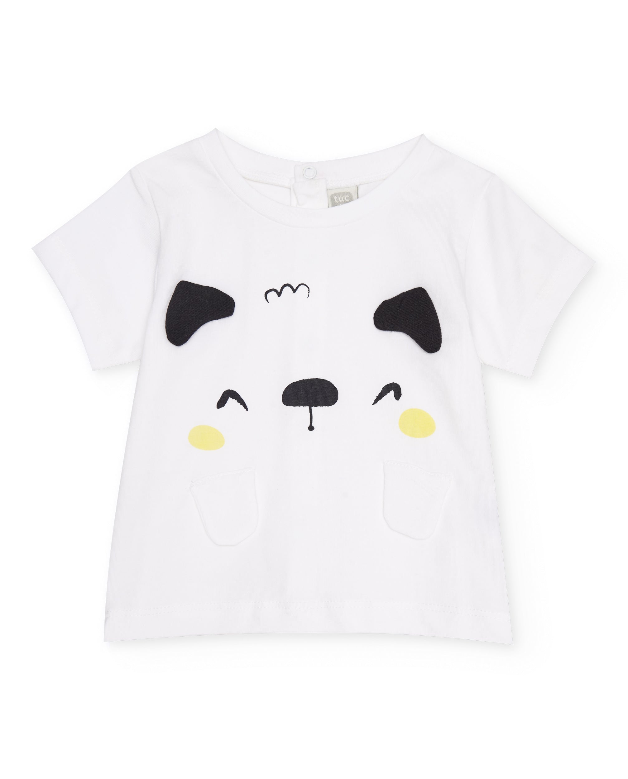 Conjunto de recién nacido de punto y diseño de perrito