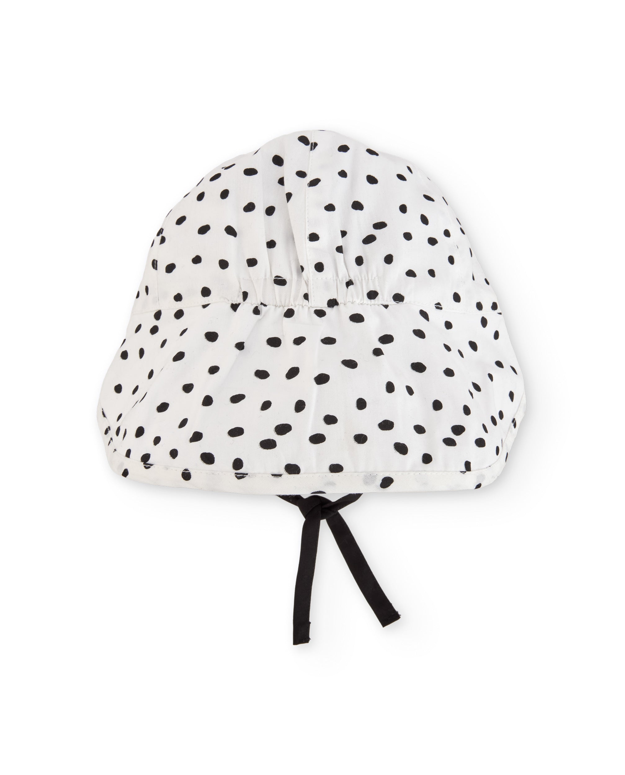 Gorro de recién nacido de plana con visera