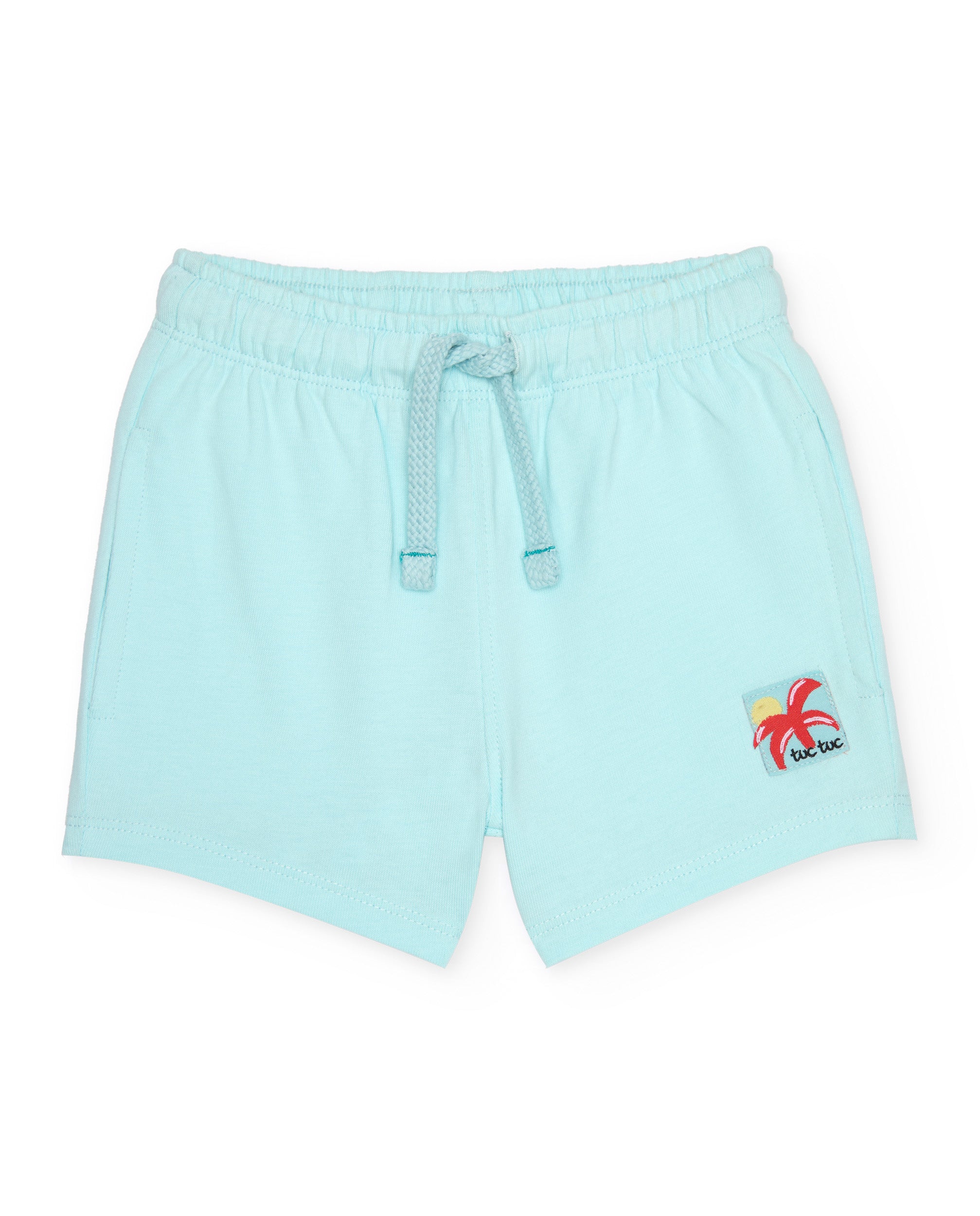 Bermuda de niño de punto con cordón ajustable