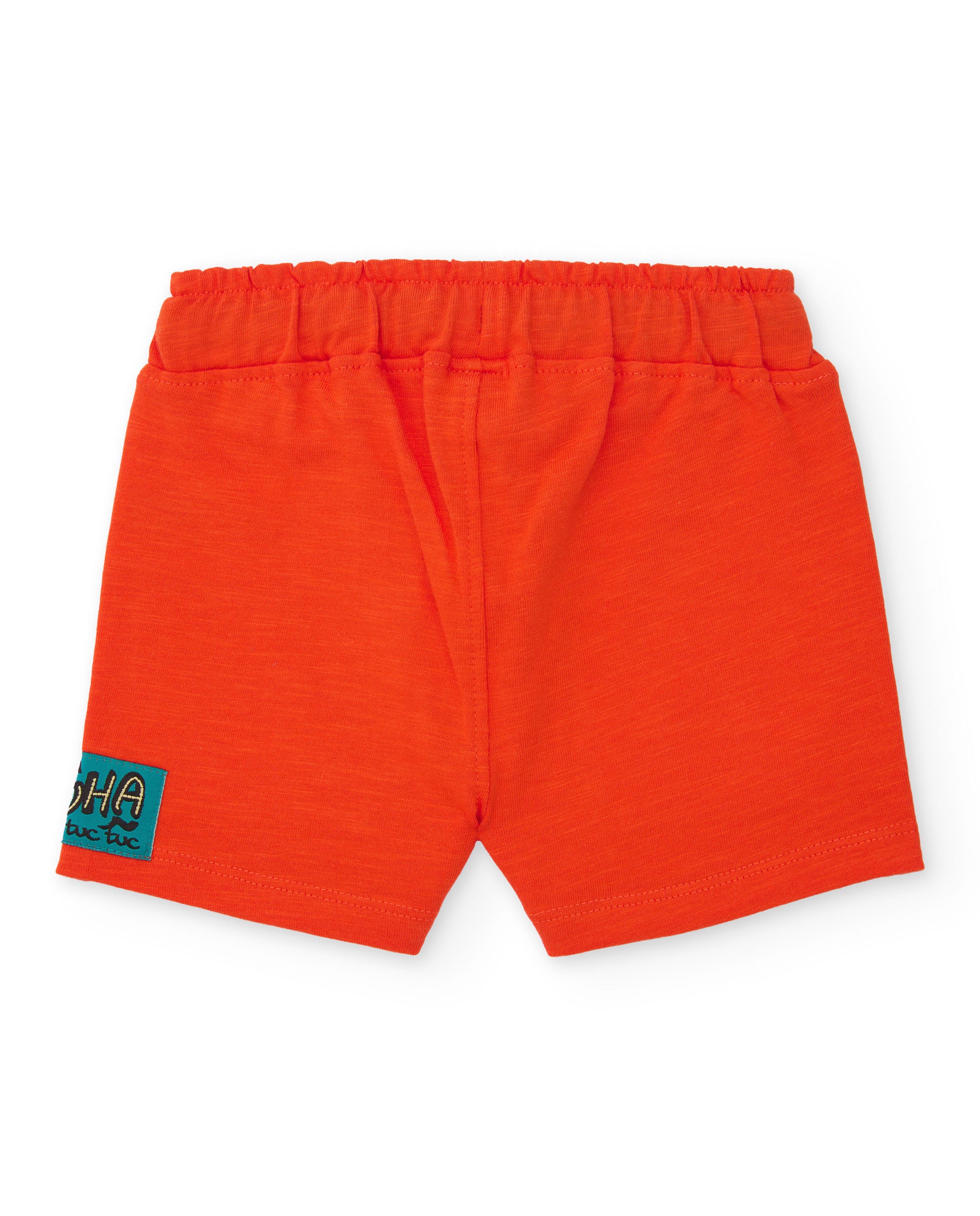 Conjunto de niño de punto y diseño surfero