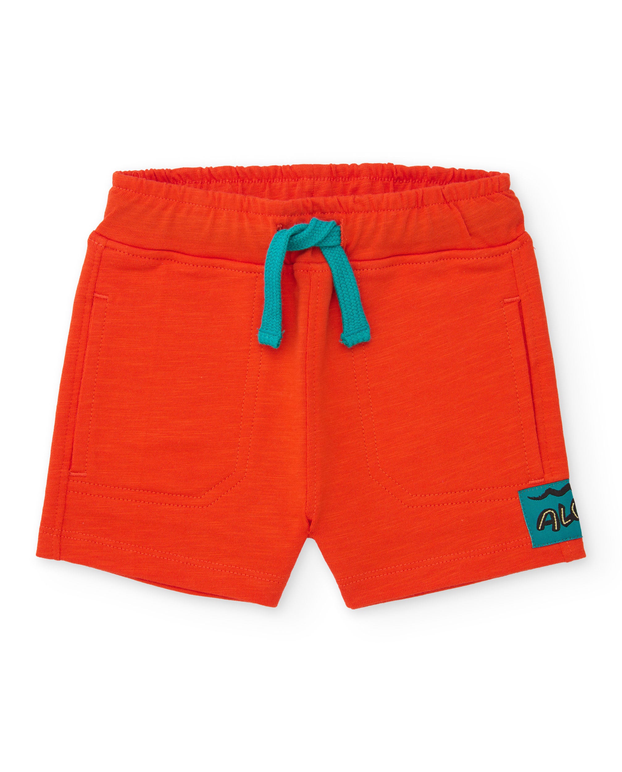 Bermuda de niño de punto y cordon ajustable