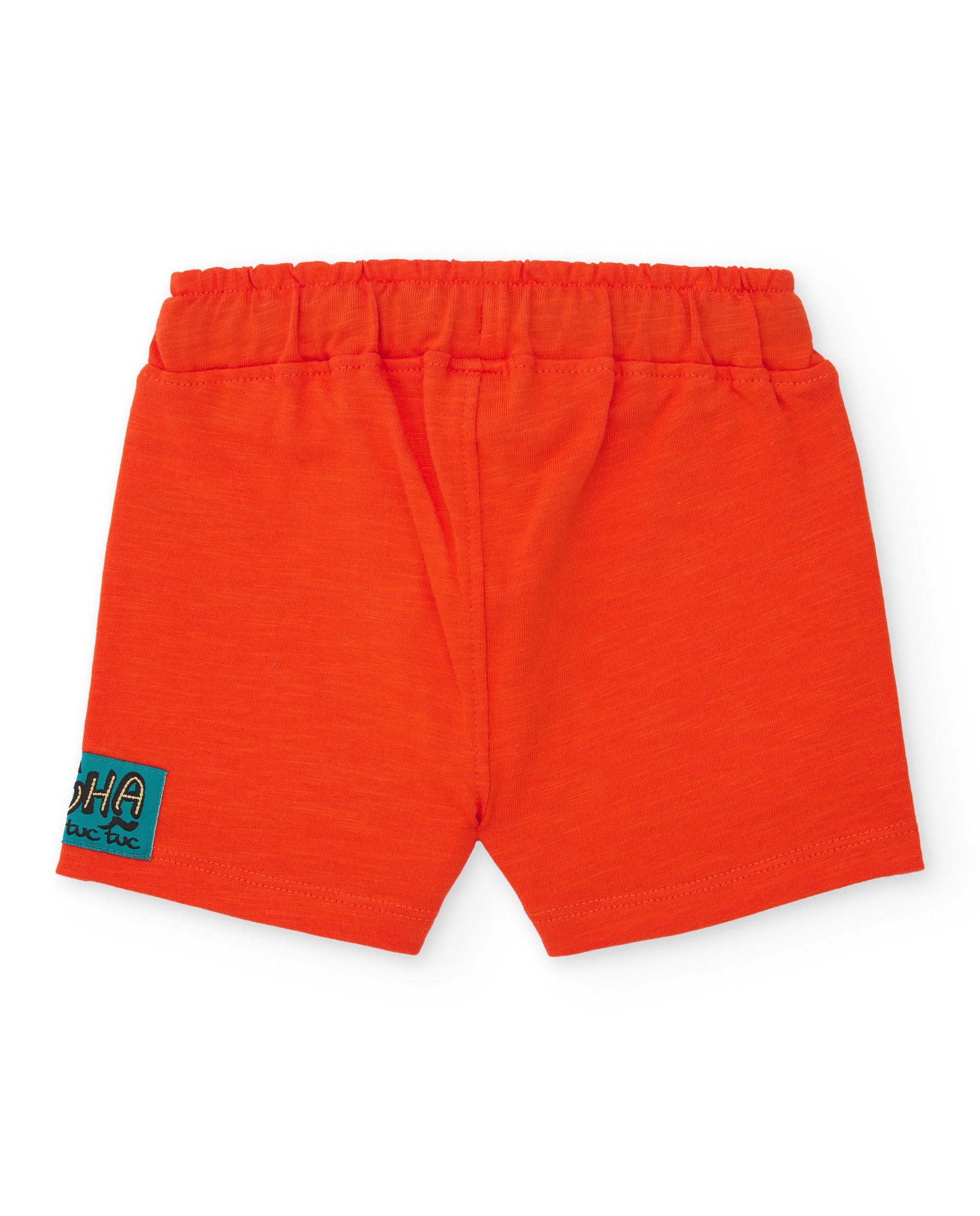 Bermuda de niño de punto y cordon ajustable
