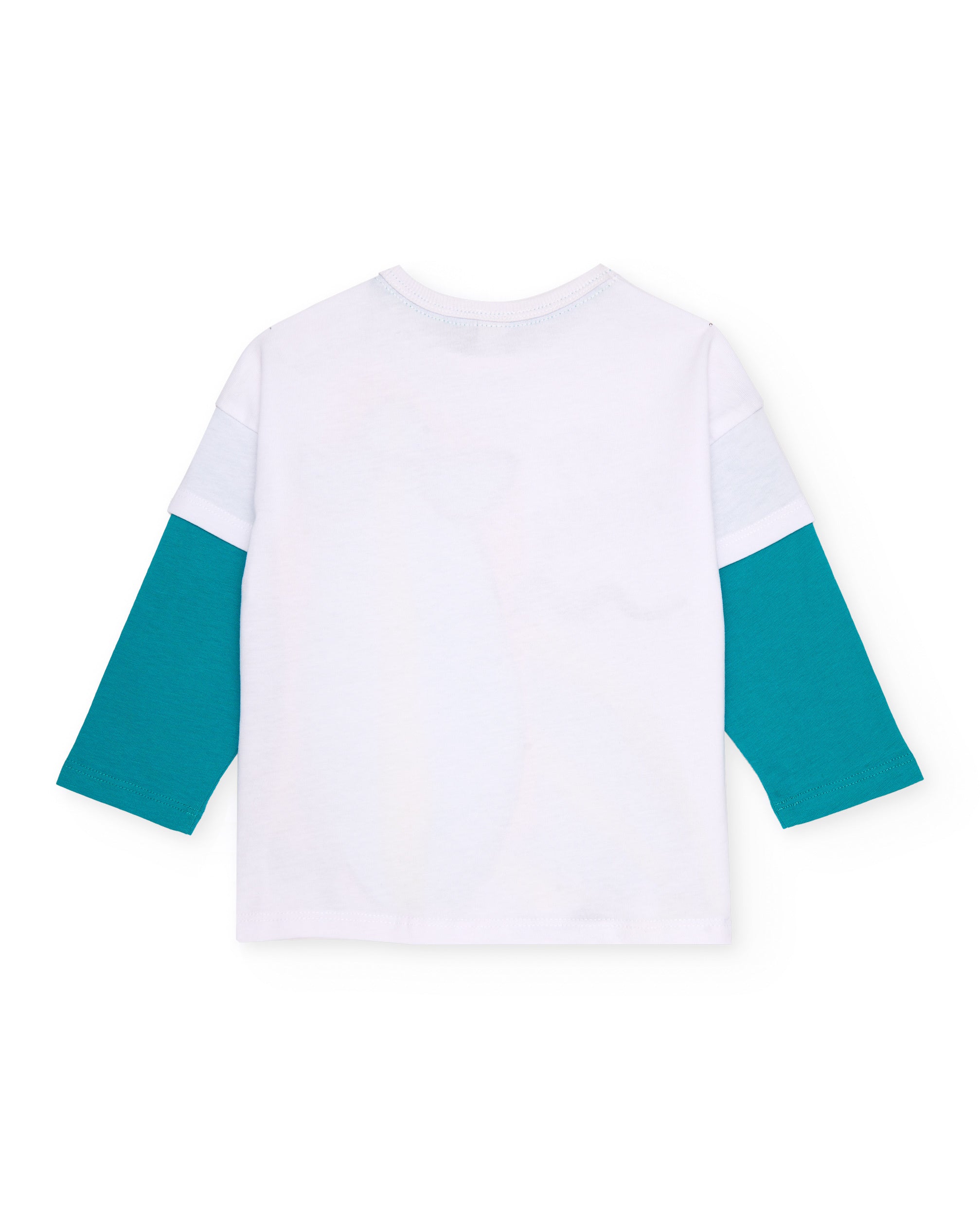 Camiseta de niño de punto con manga larga