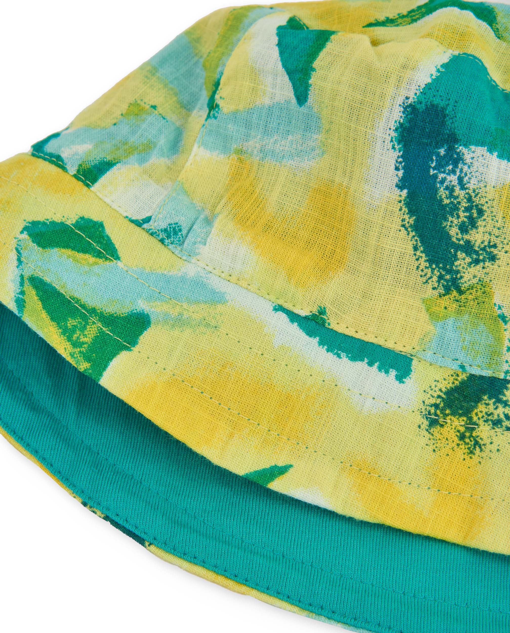 Gorro de niño de punto y diseño reversible