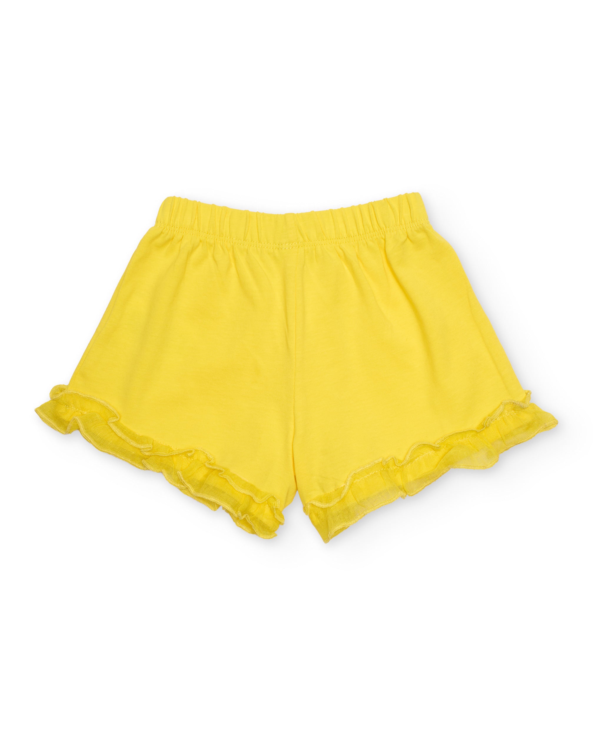 Conjunto de niña de punto y diseño veraniego