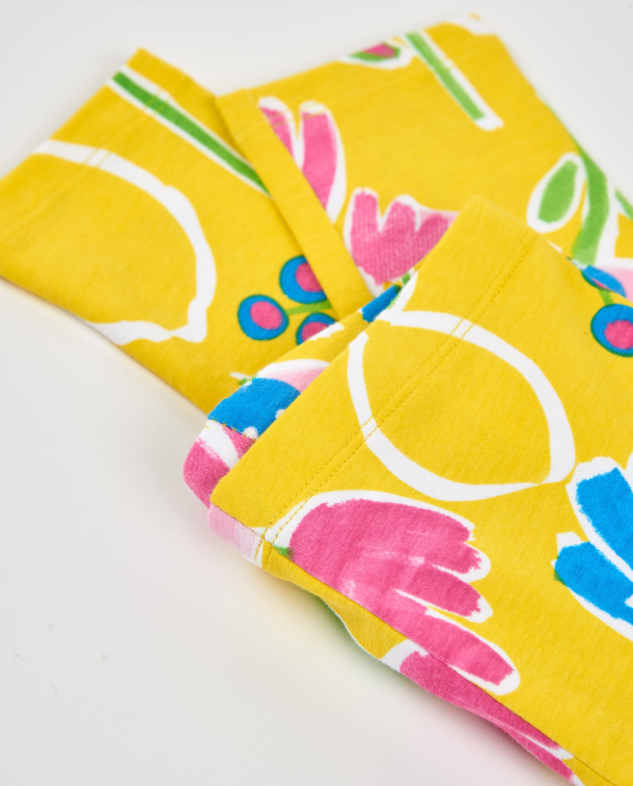 Leggings de niña de punto y estilo alegre