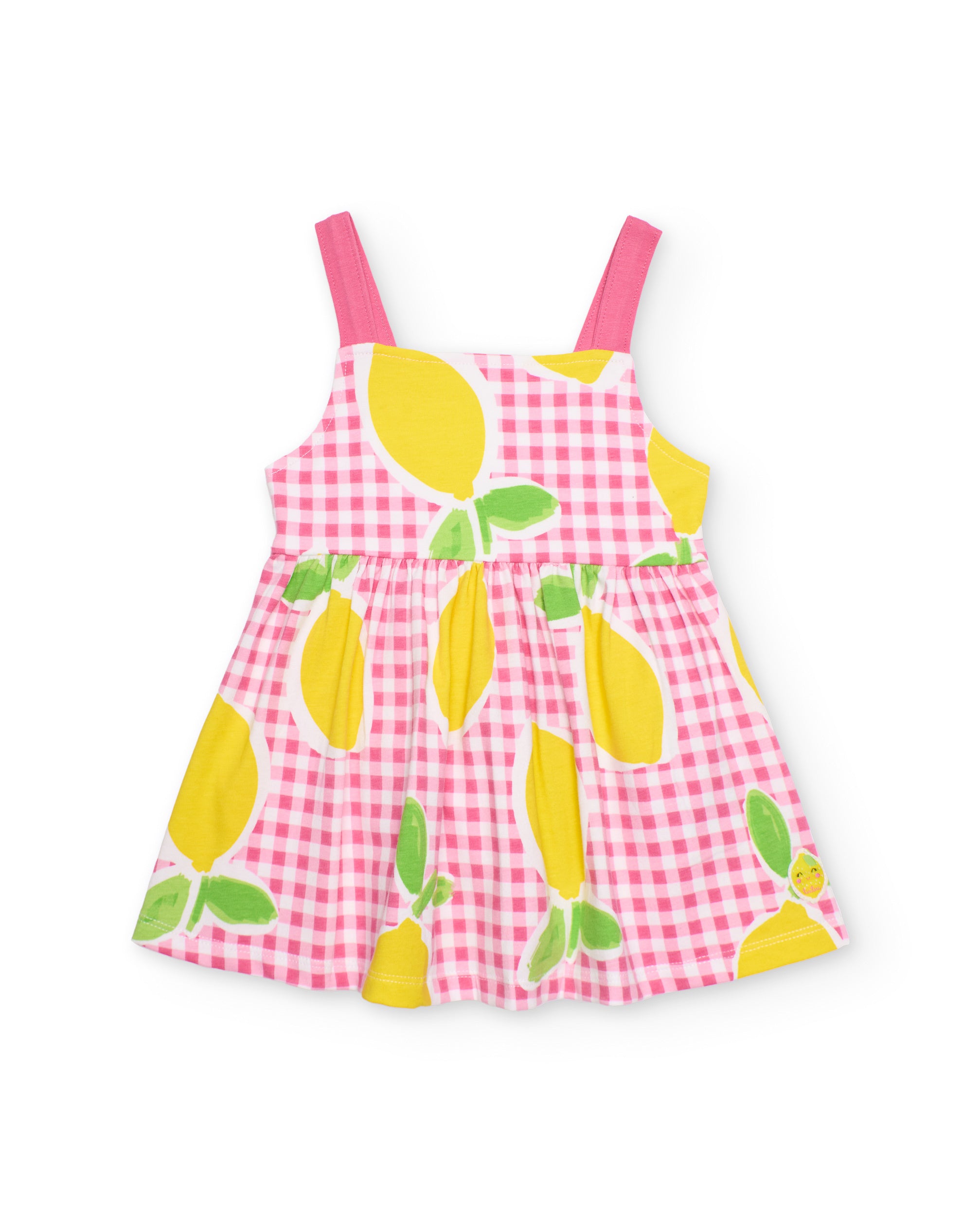 Vestido de niña de punto con falda evasé