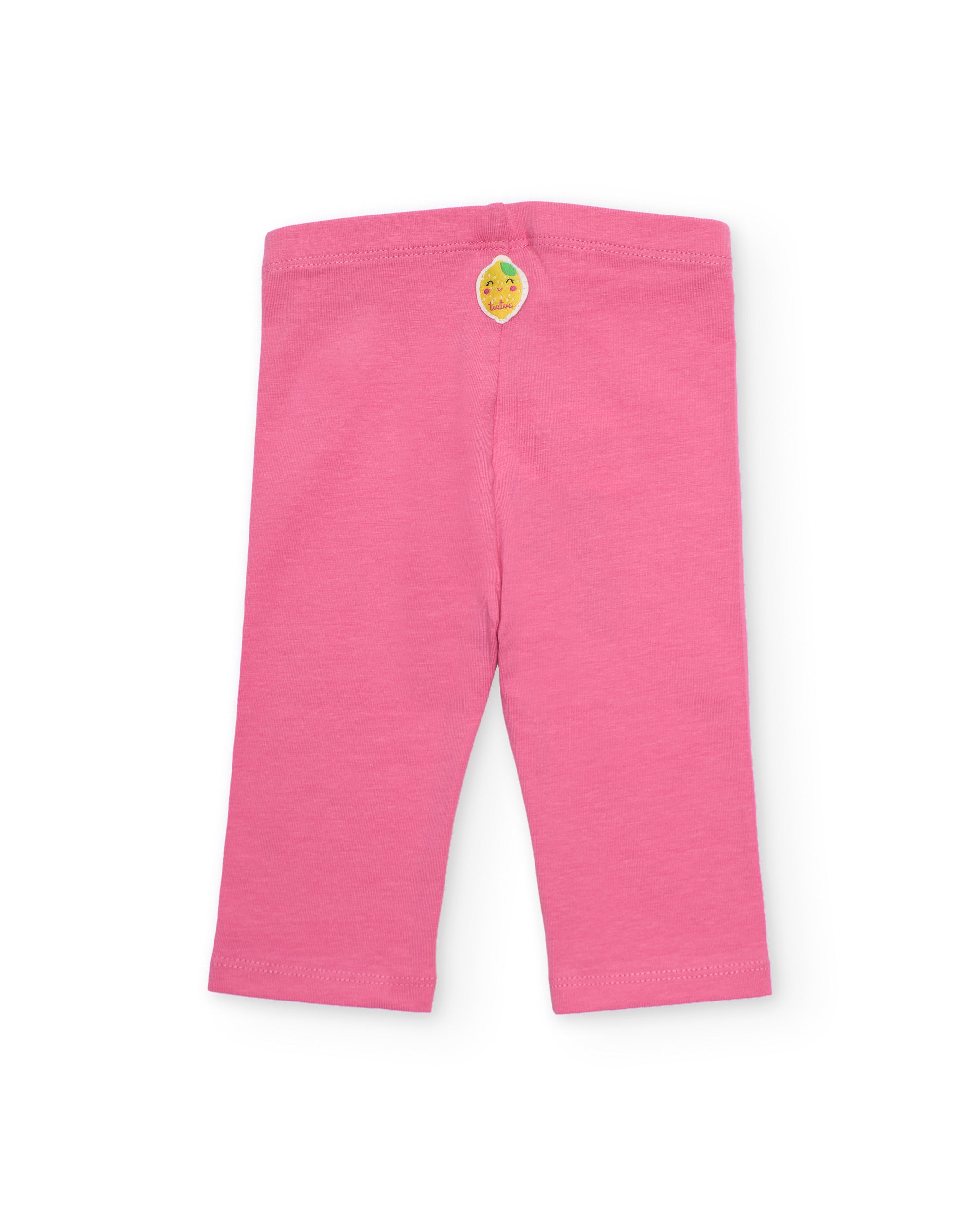 Leggings de niña de punto y elásticos