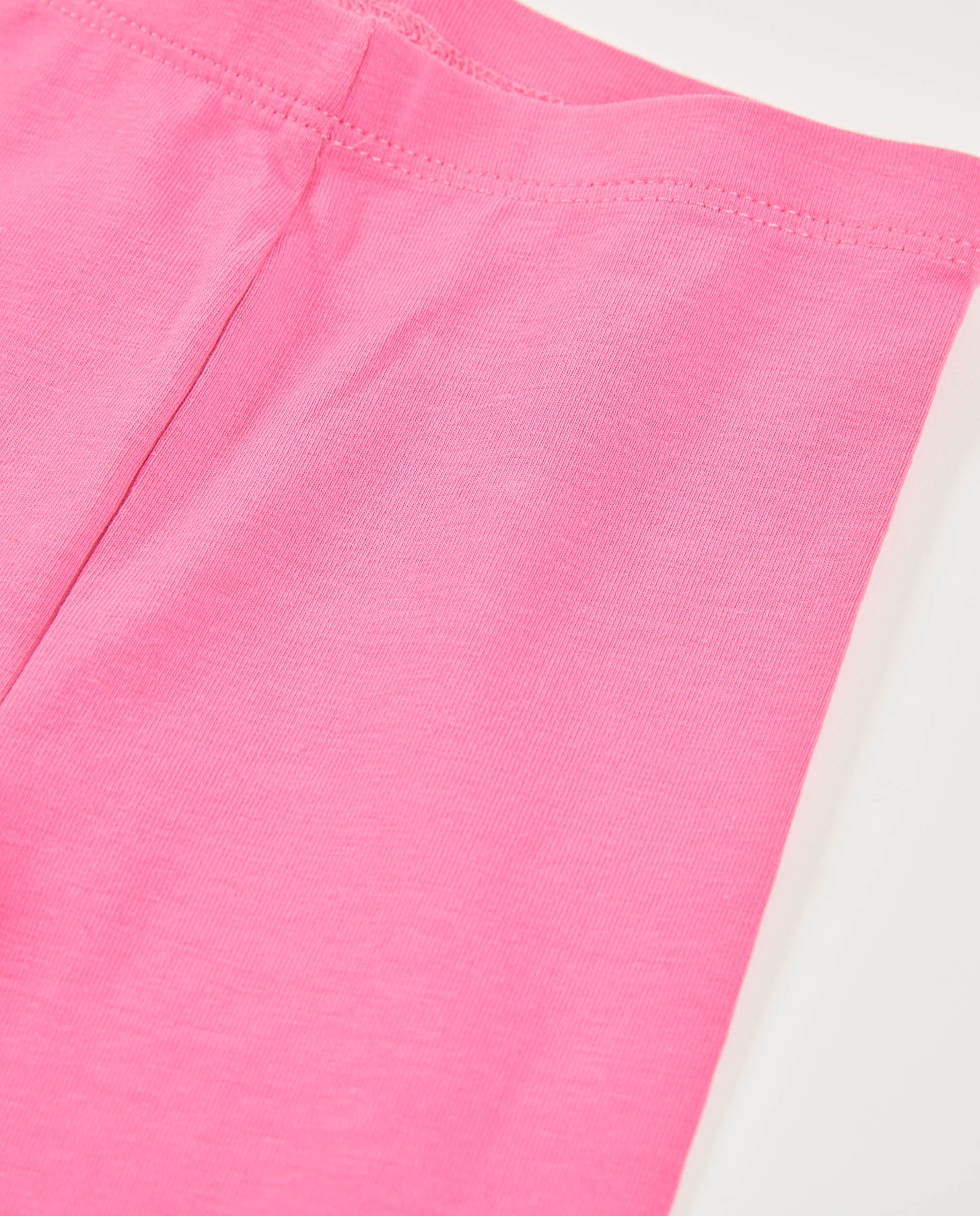 Leggings de niña de punto y elásticos