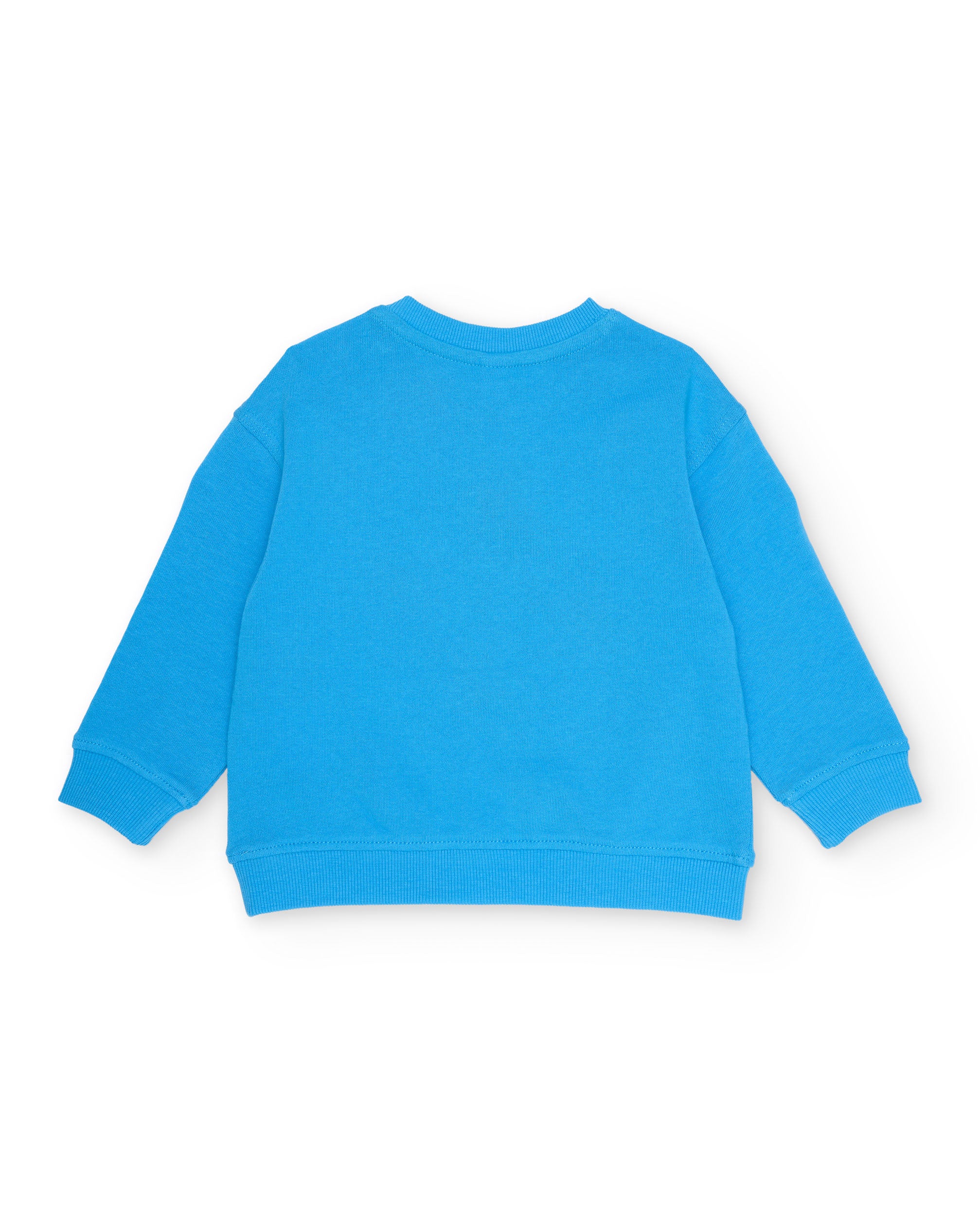 Sudadera de niño de punto con cierre en hombro
