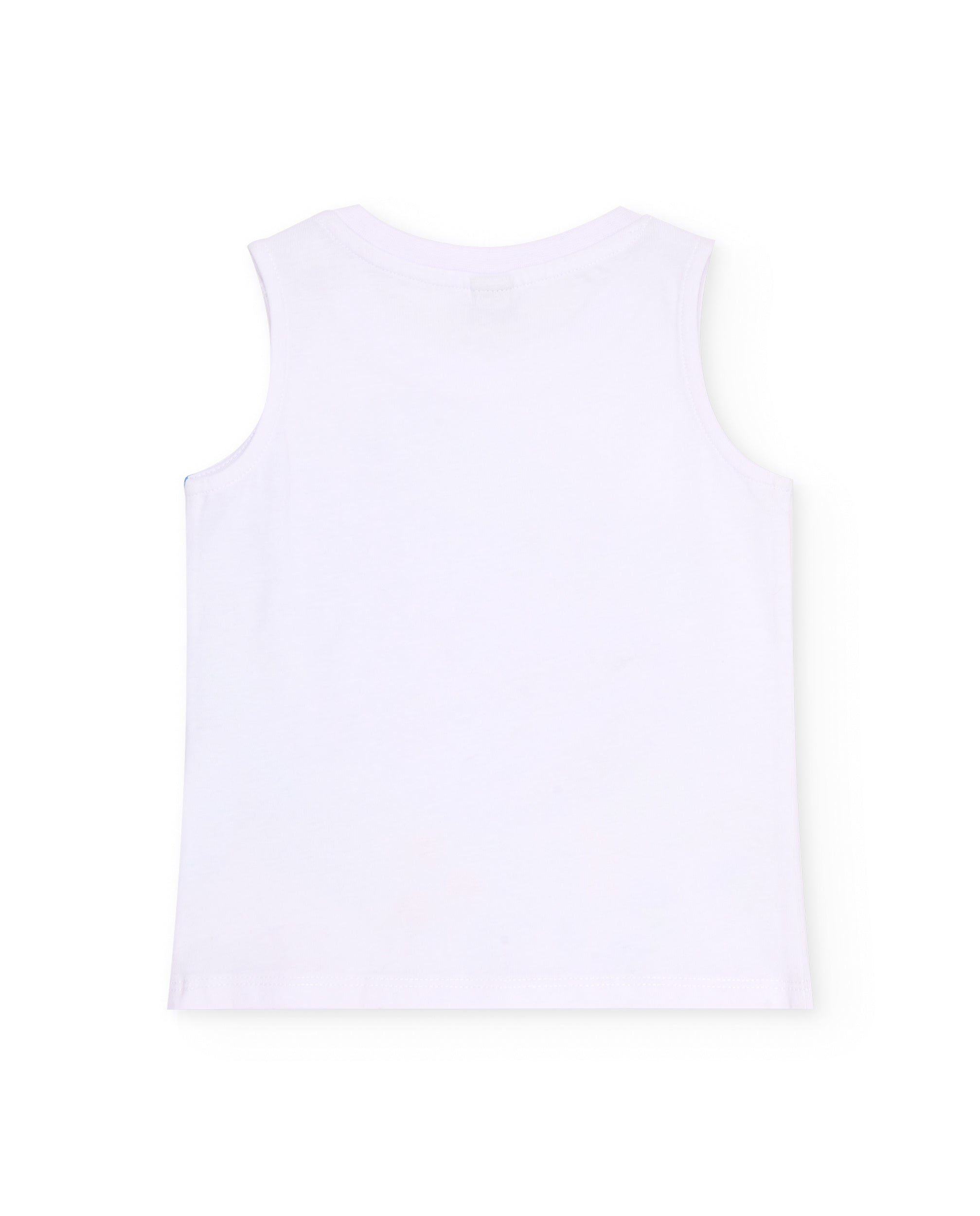 Camiseta de niño de punto con diseño de gran pez